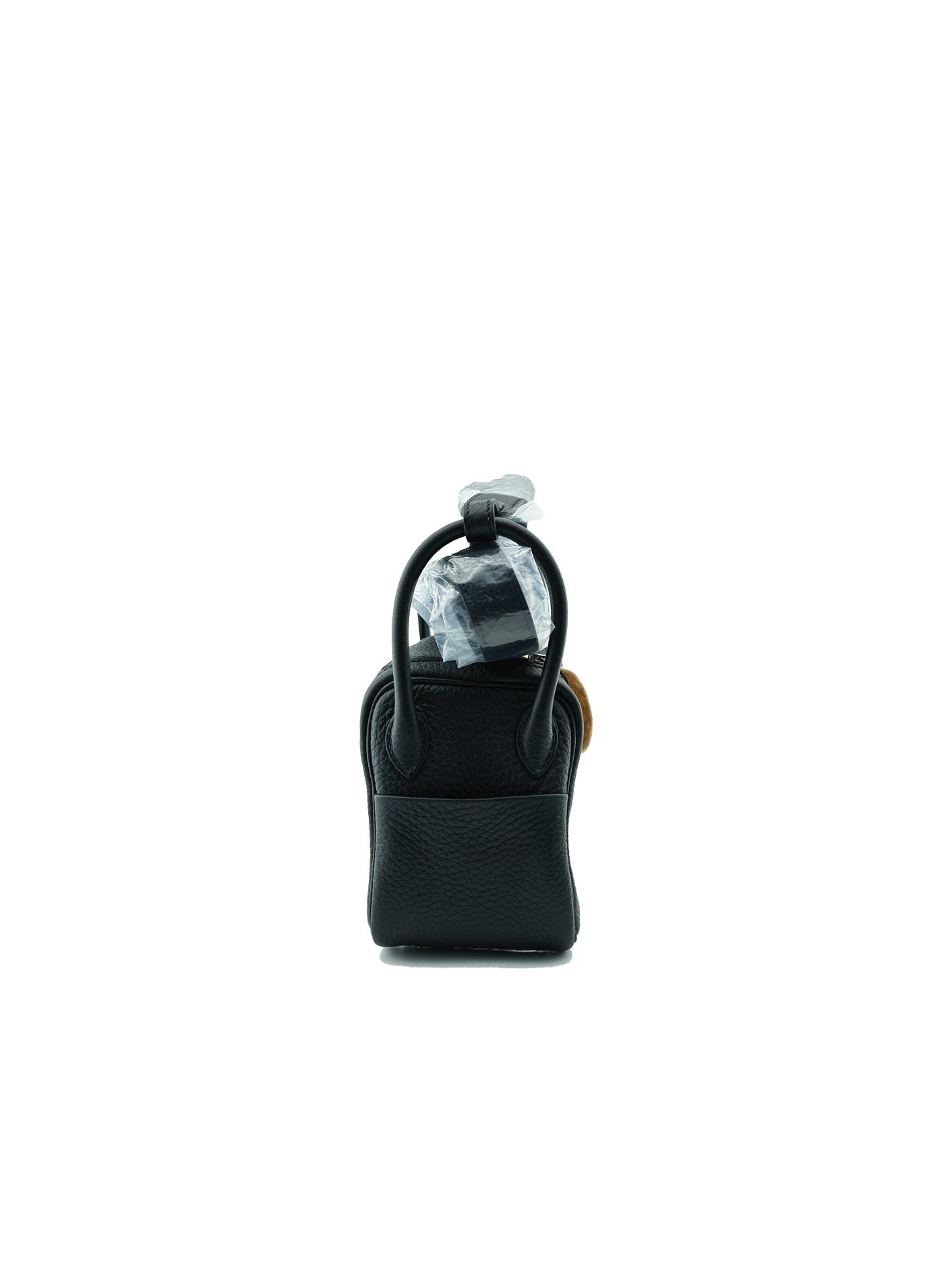 NEW HERMÈS MINI LINDY TAURILLON CLEMENCE BLACK PHW