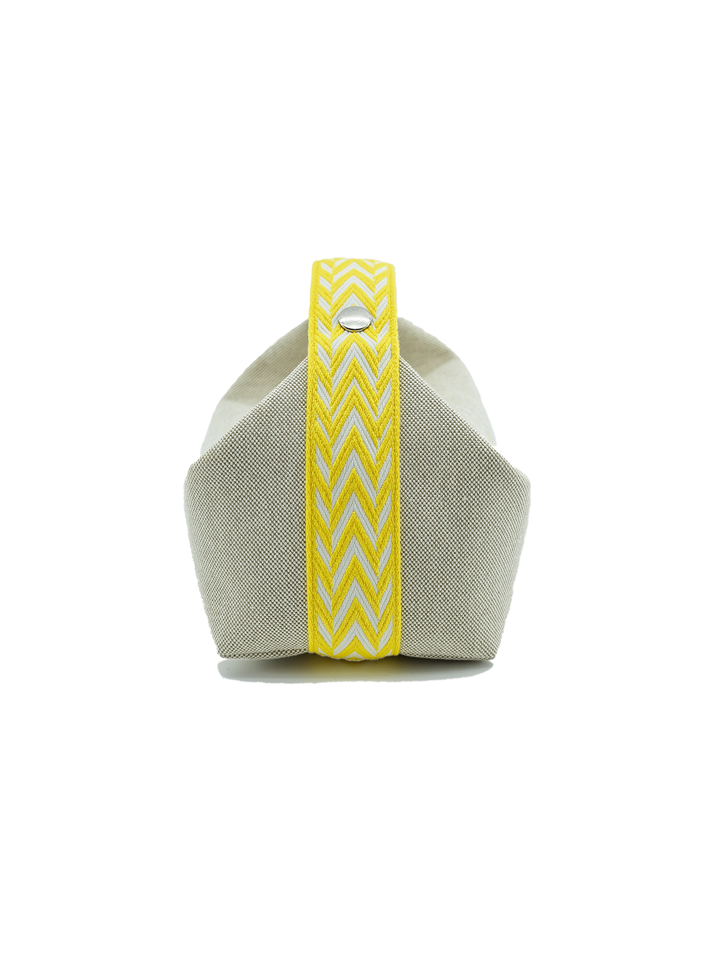 PRE-LOVED BRIDE-A-BRAC CASE SMALL MODEL TOILE JAUNE CITON PHW