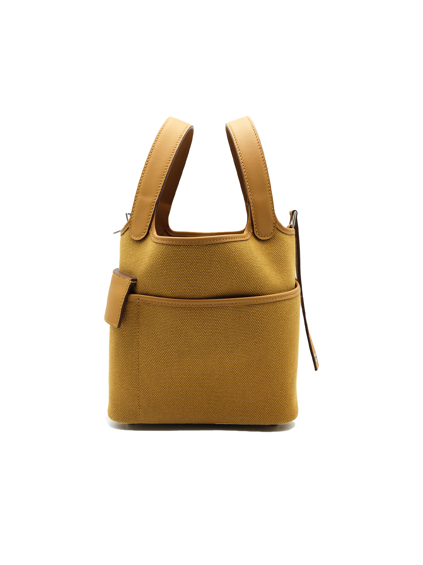 PRE-LOVED HERMÈS PICOTIN 18 CARGO SWIFT/ TOILE SESAME PHW
