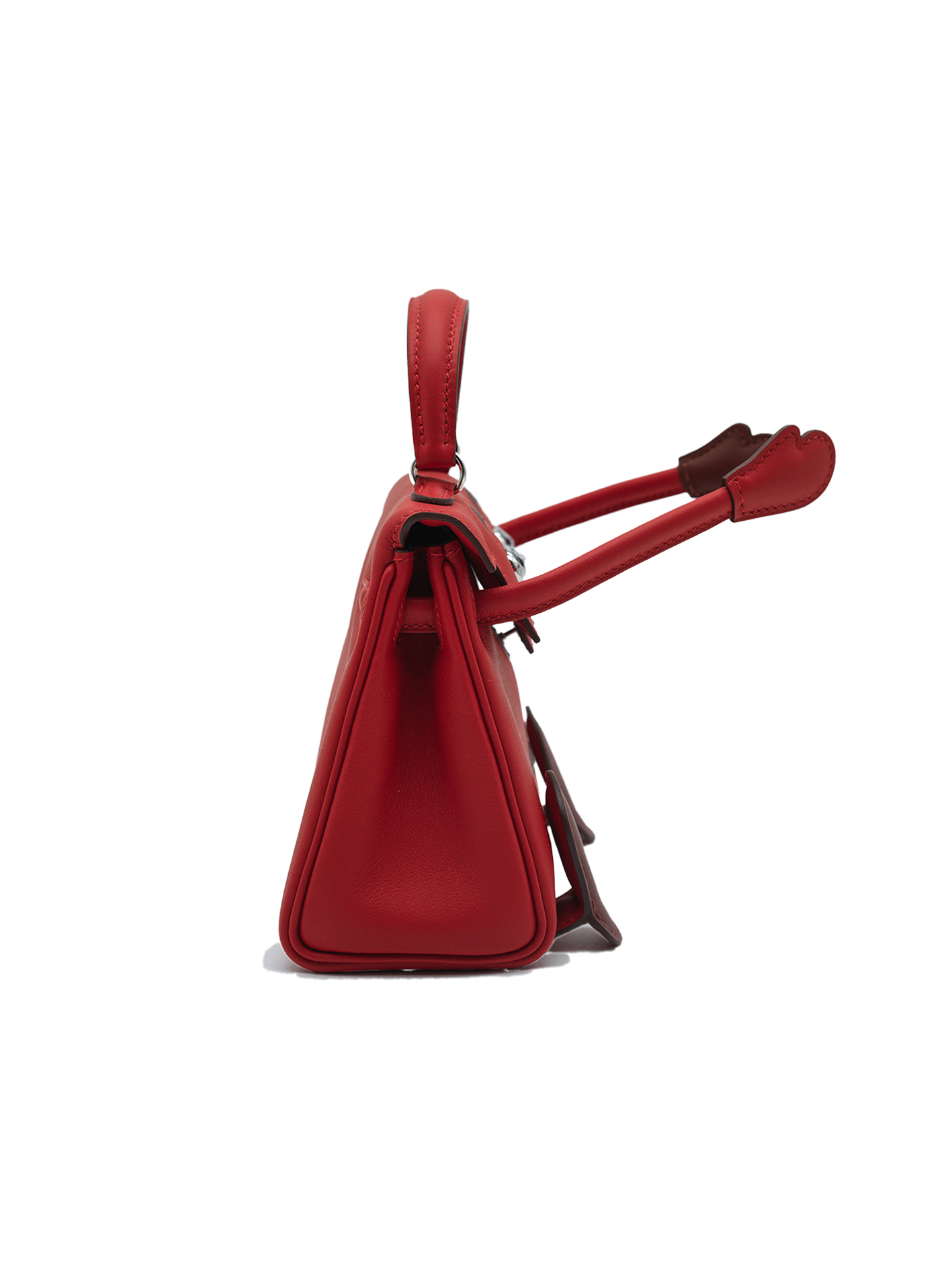 NEW HERMÈS QUELLE IDOLE KELLY DOLL SWIFT ROUGE RADIEUX PHW