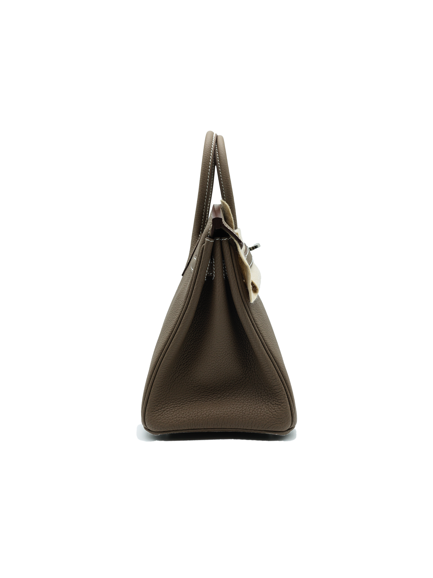 NEW HERMÈS BIRKIN 25 TOGO ETOUPE PHW