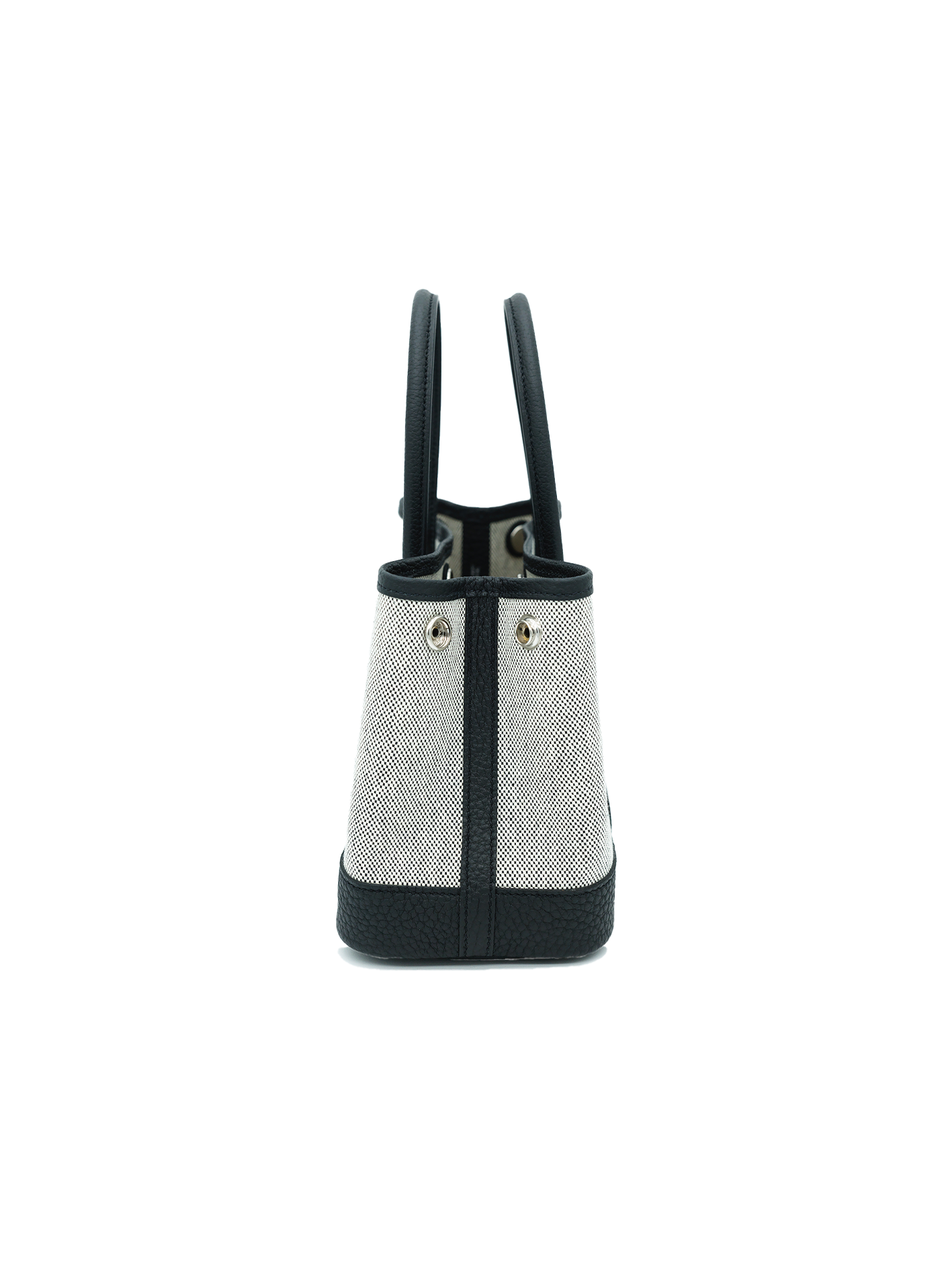 PRE-LOVED HERMÈS MINI GARDEN PARTY NEGONDA BLACK PHW