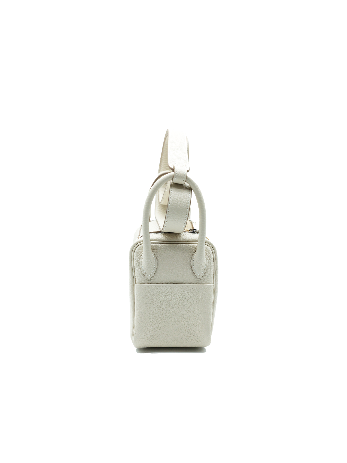 NEW HERMÈS MINI LINDY TAURILLON CLEMENCE CRAIE PHW