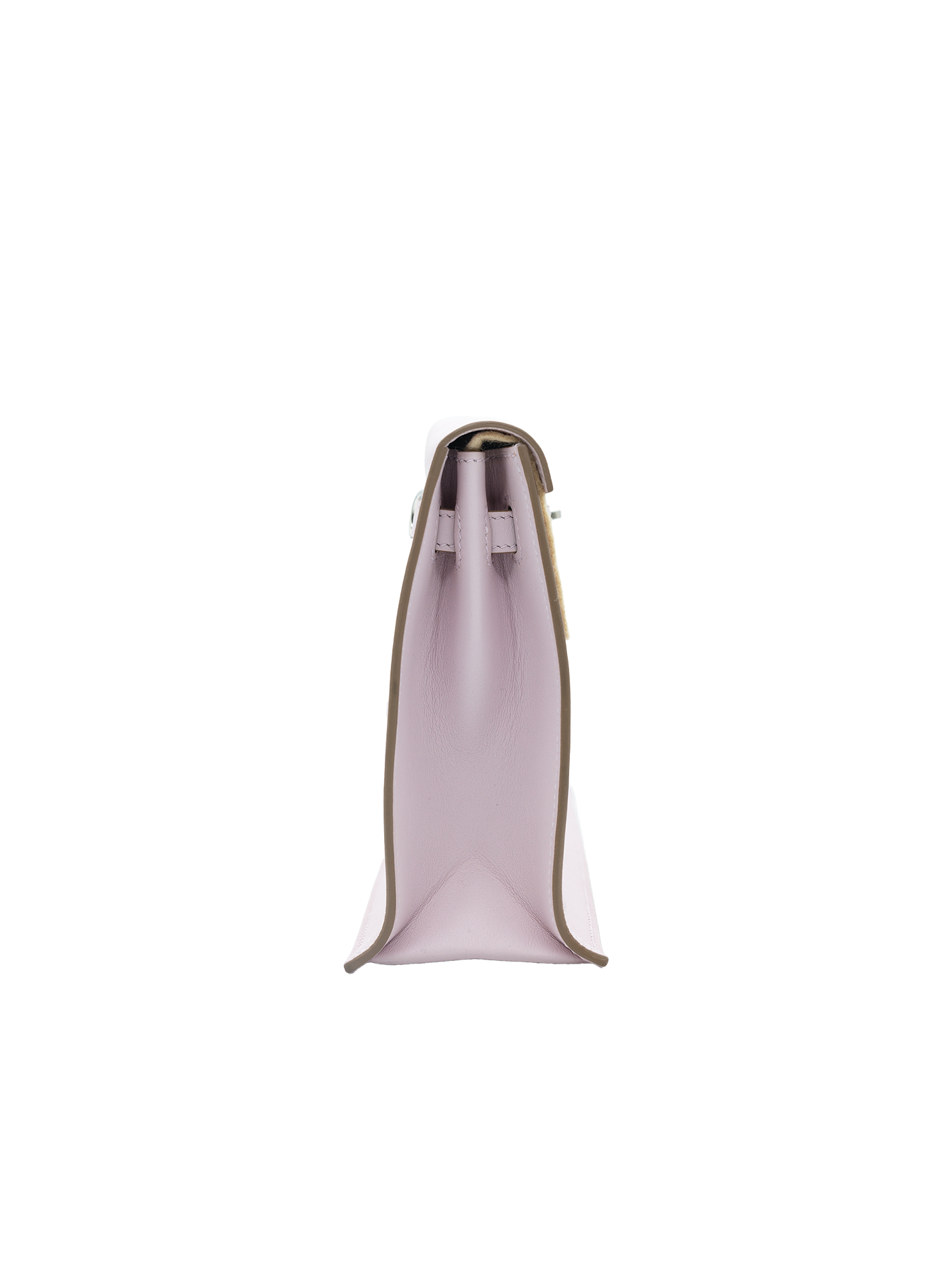 PRE-LOVED HERMÈS KELLY DANSE SWIFT MAUVE PALE PHW