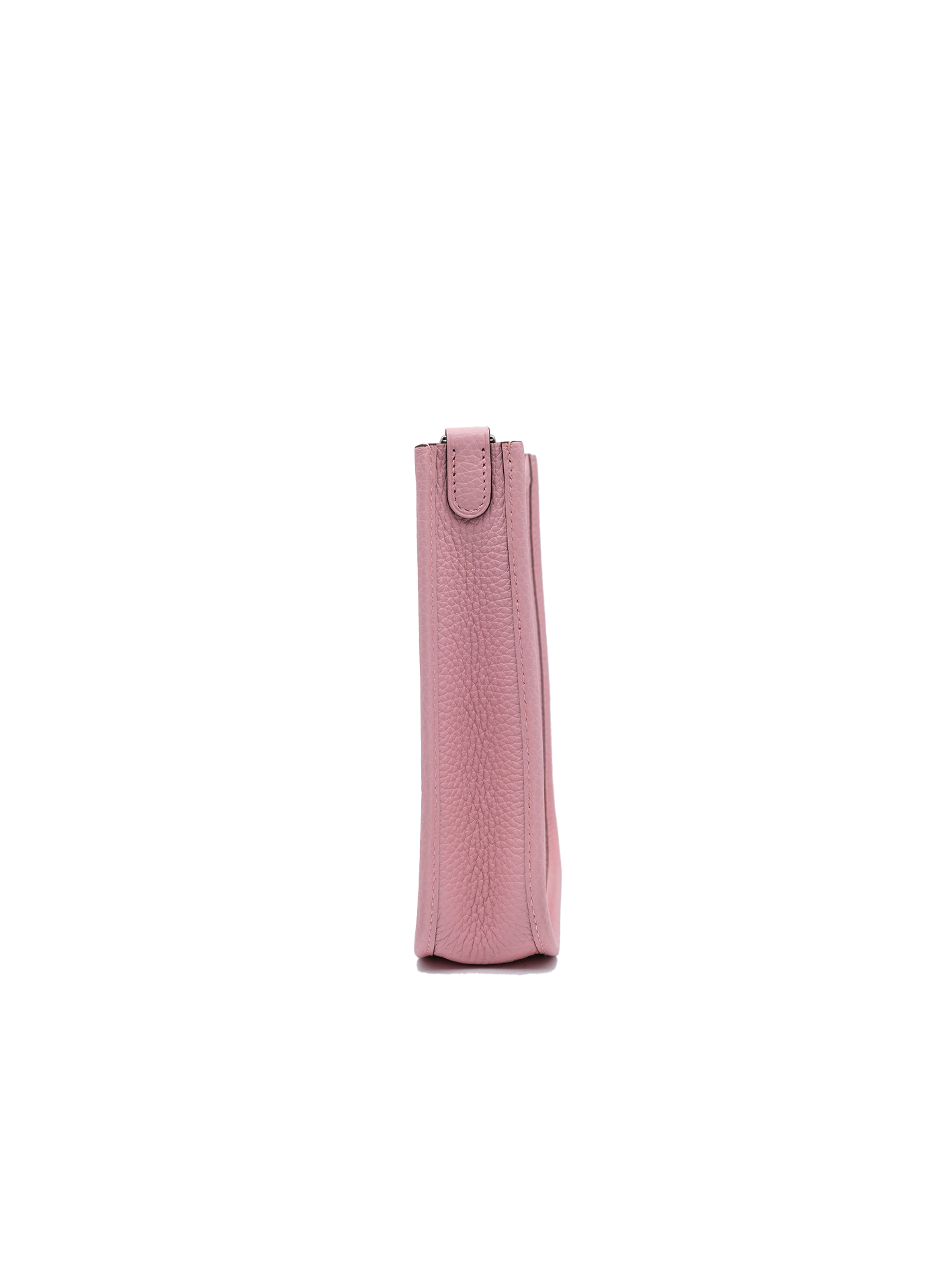 NEW HERMÈS MINI EVELYNE TAURILLON CLEMENCE ROSE SAKURA PHW