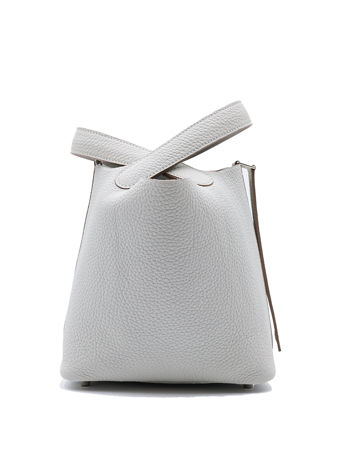 NEW HERMES PICOTIN 18 TAURILLON CLEMENCE GRIS PERLE PHW