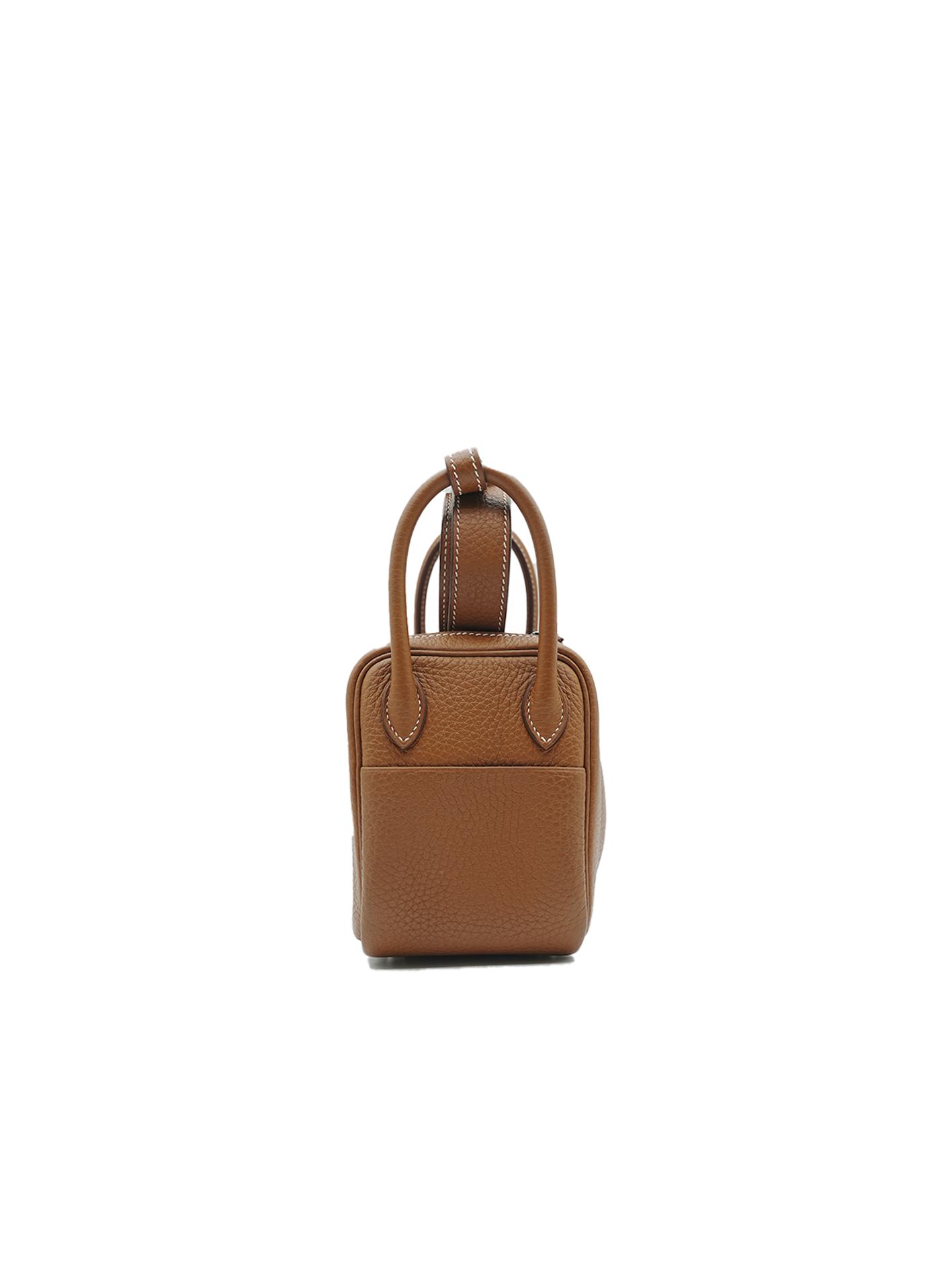 PRE-LOVED HERMES MINI LINDY TAURILLON CLEMENCE GOLD PHW
