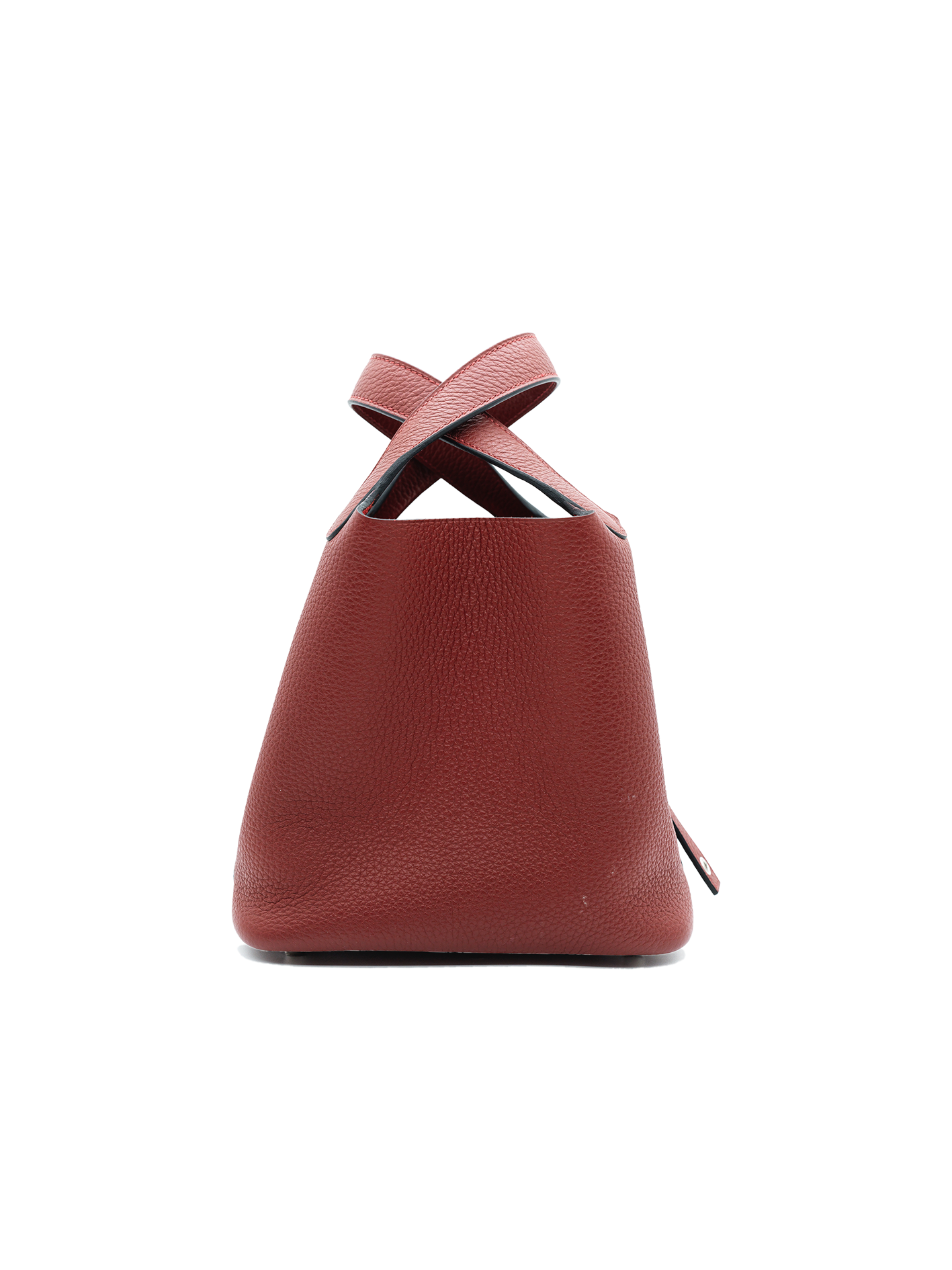 PRE-LOVED HERMÈS PICOTIN 18 TAURILLON CLEMENCE ROUGE H PHW