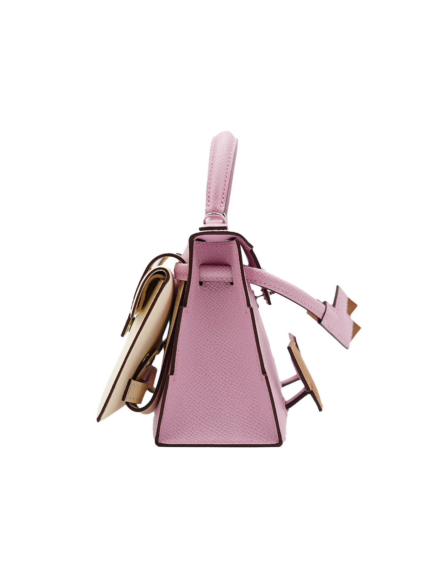 PRE-LOVED HERMÈS KELLY DOLL EPSOM MAUVE SYLVESTRE PHW