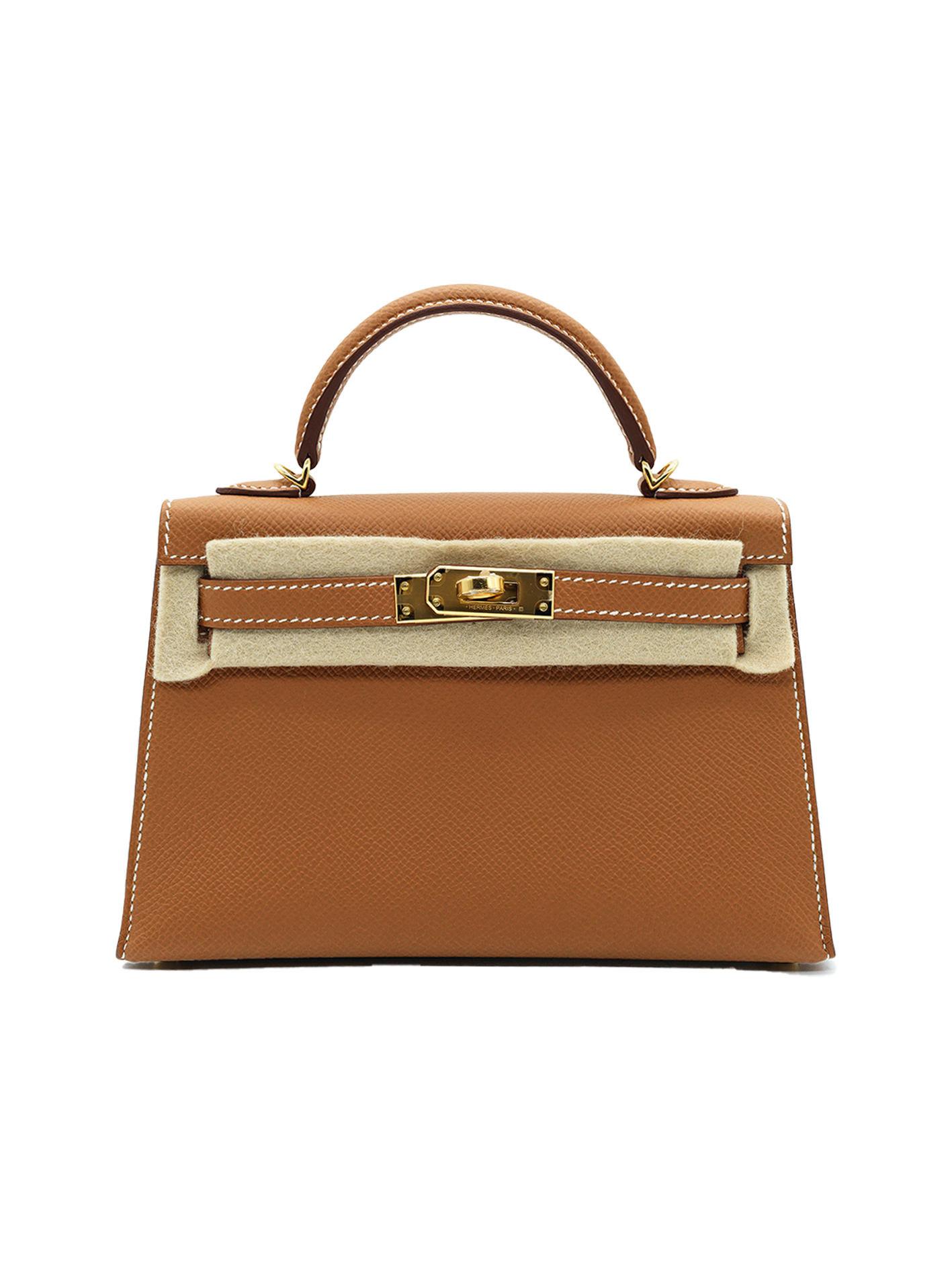 PRE-LOVED HERMÈS MINI KELLY II EPSOM GOLD GHW