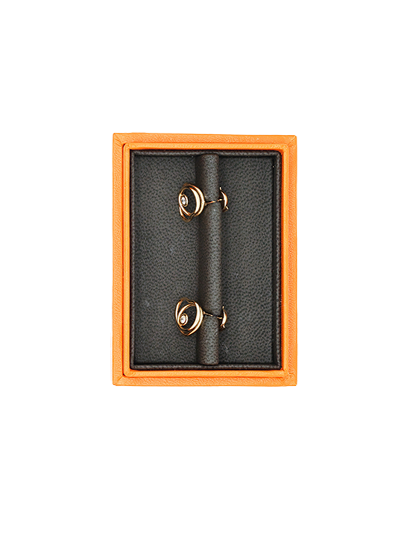 NEW HERMÈS VERTING COEUR EARRING WITH DIAMOND RGHW