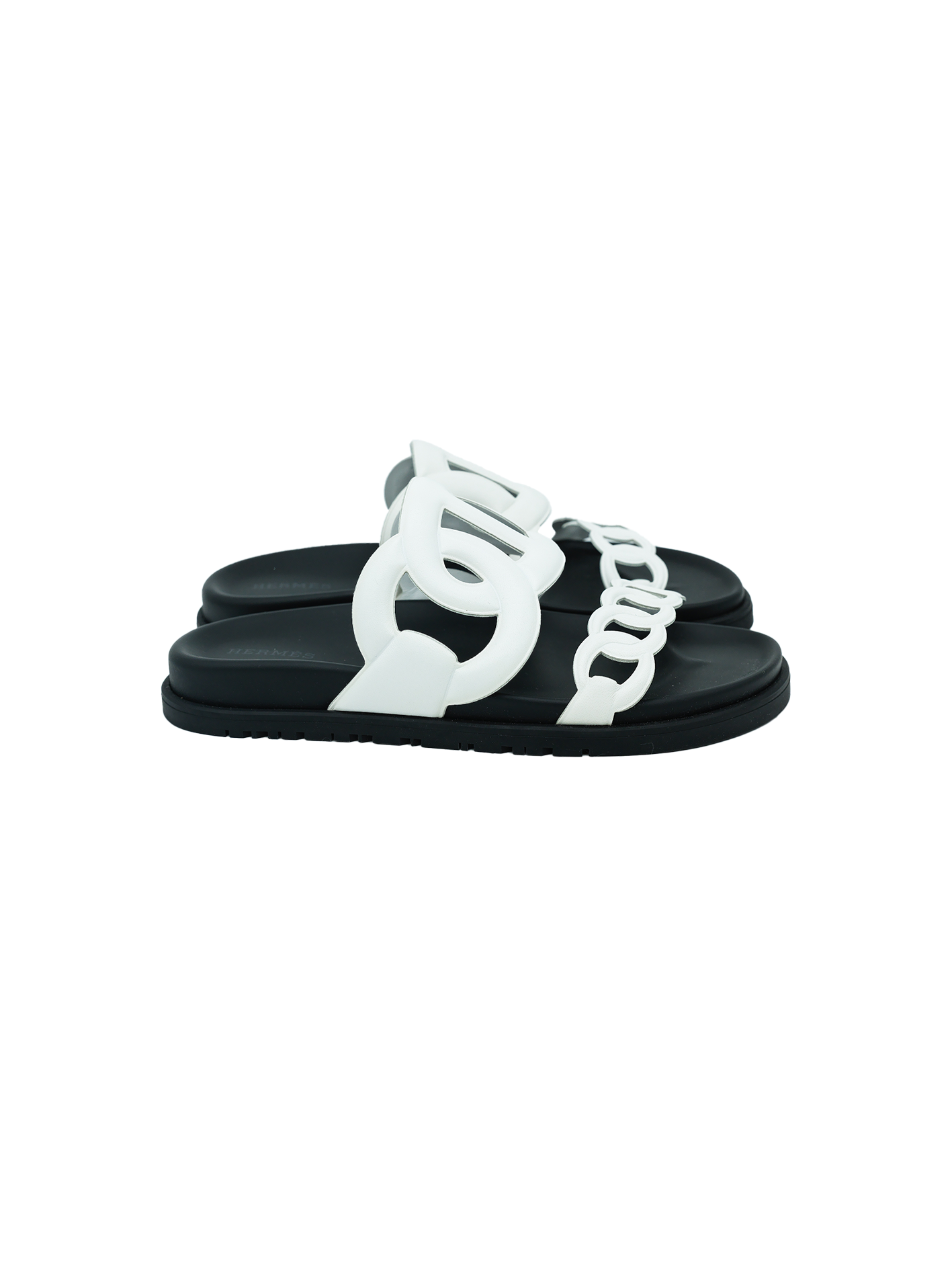 NEW HERMÈS EXTRA SANDAL BLANC