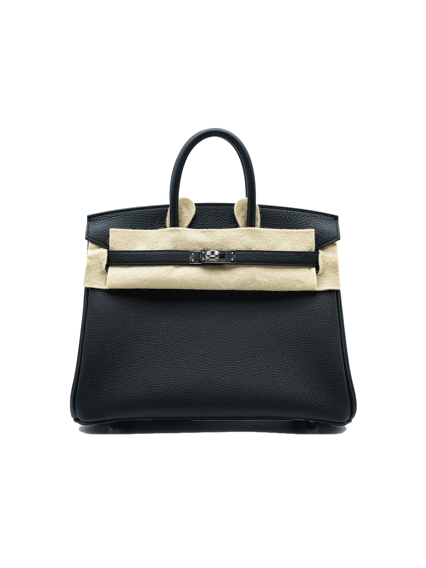 NEW HERMÈS BIRKIN 25 TOGO BLACK PHW
