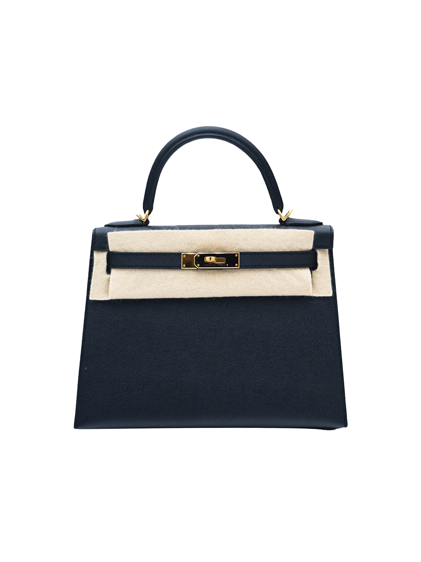 PRE-LOVED HERMÈS KELLY 28 EPSOM BLACK GHW