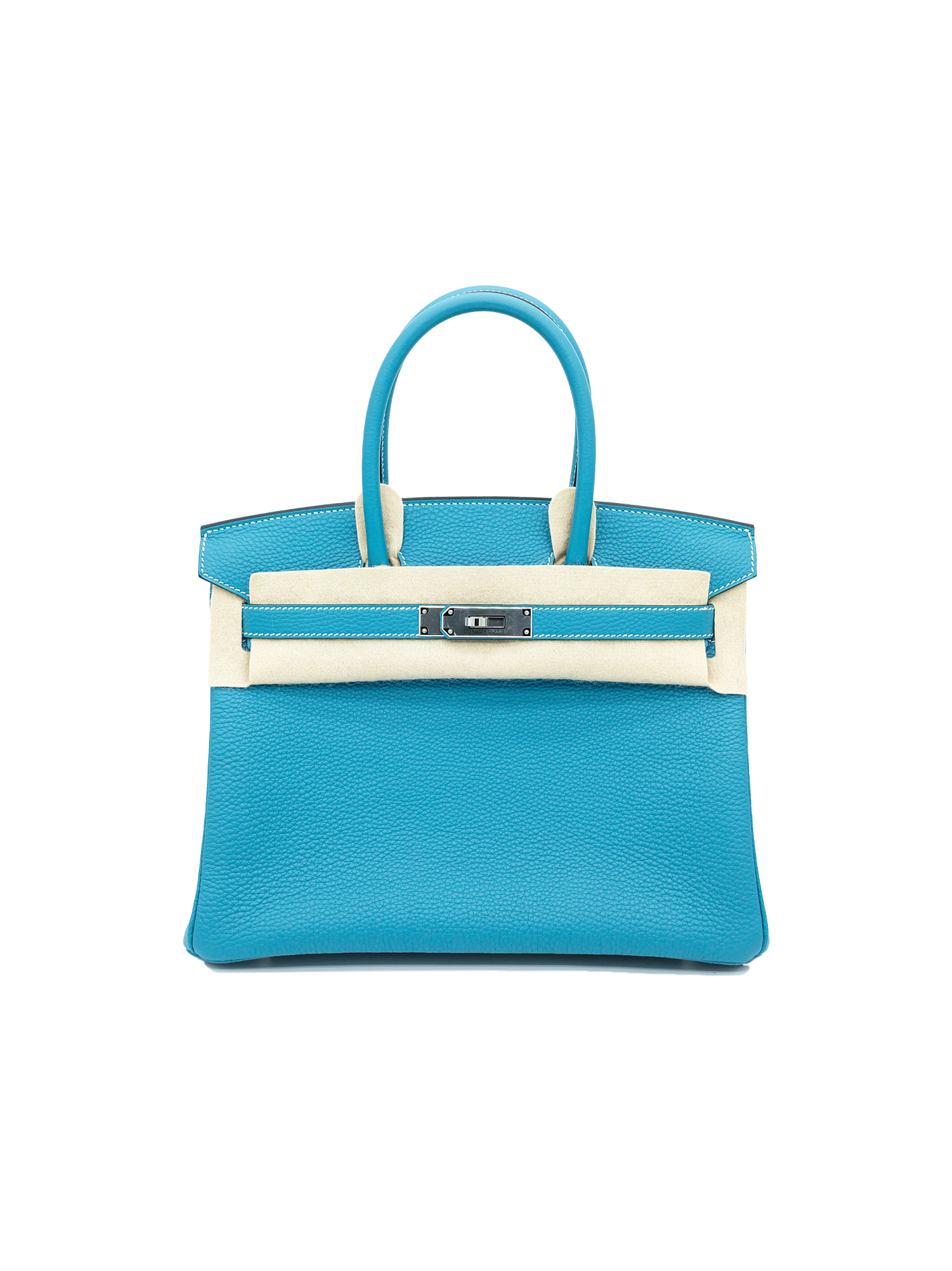 PRE-LOVED HERMÈS BIRKIN 30 TOGO NEW BLUE JEAN PHW