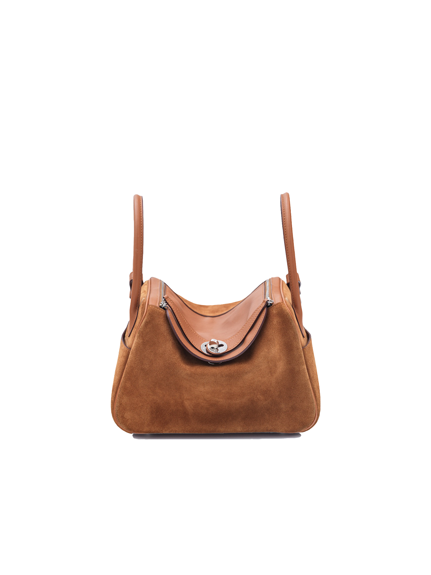 PRE-LOVED HERMÈS LINDY 26 SUEDE/ SWIFT GOLD PHW