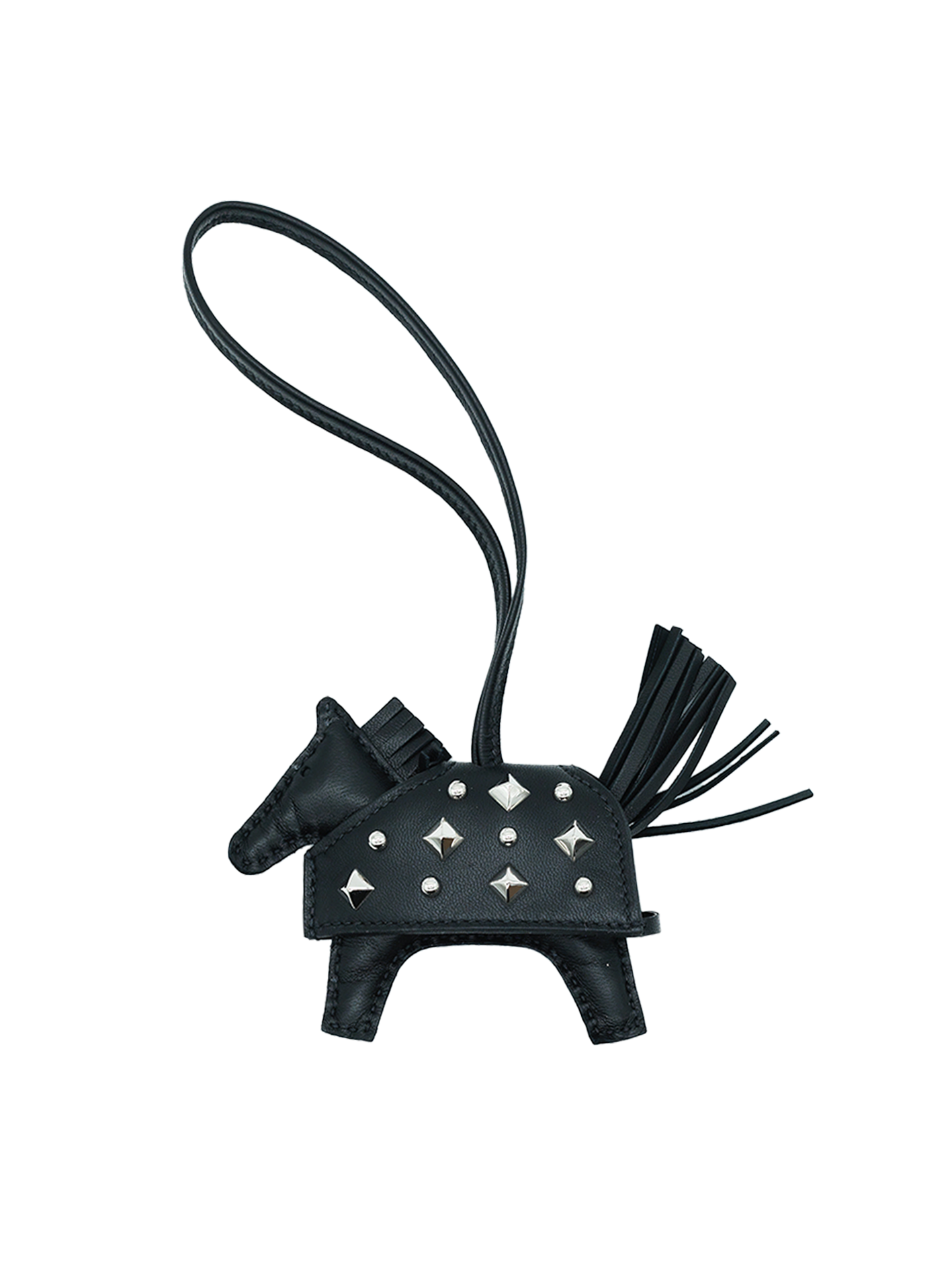 NEW HERMÈS RODEO ROBEO ROCK CHARM NOIR SWIFT