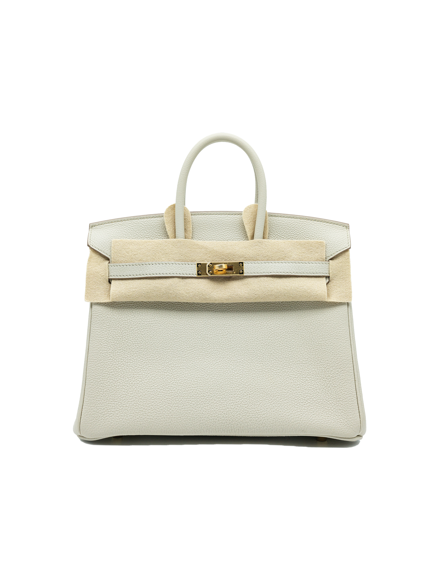 PRE-LOVED HERMÈS BIRKIN 25 TOGO BETON GHW