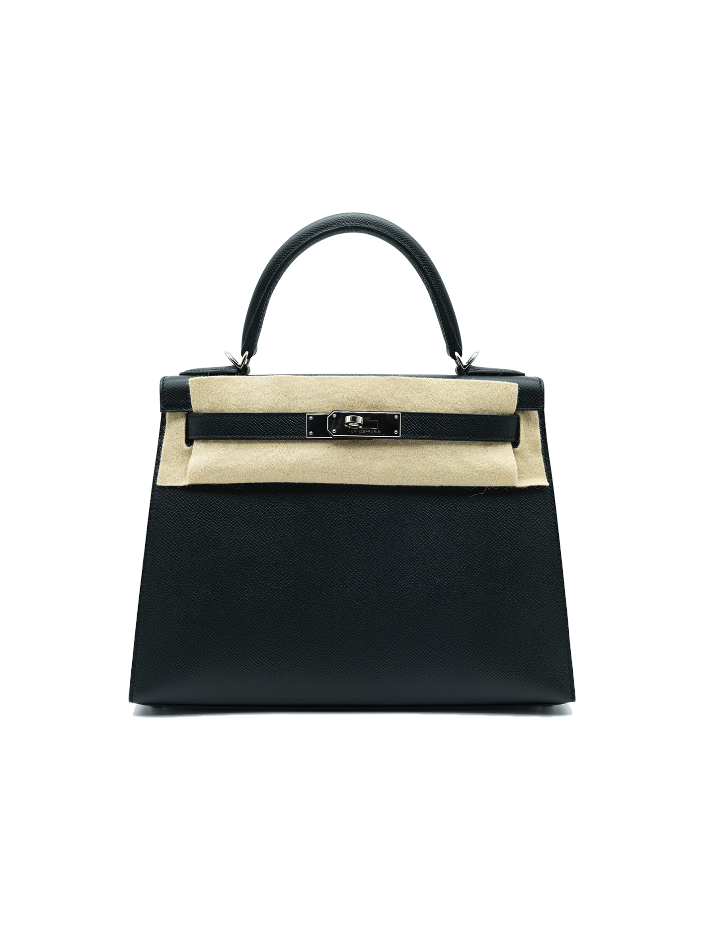 PRE-LOVED HERMÈS KELLY 28 EPSOM BLACK PHW