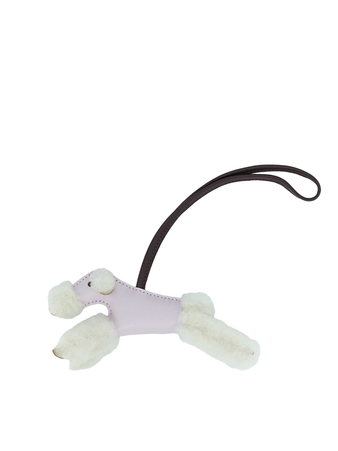 NEW HERMÈS BUDY CHARM MAUVE PALE SWIFT