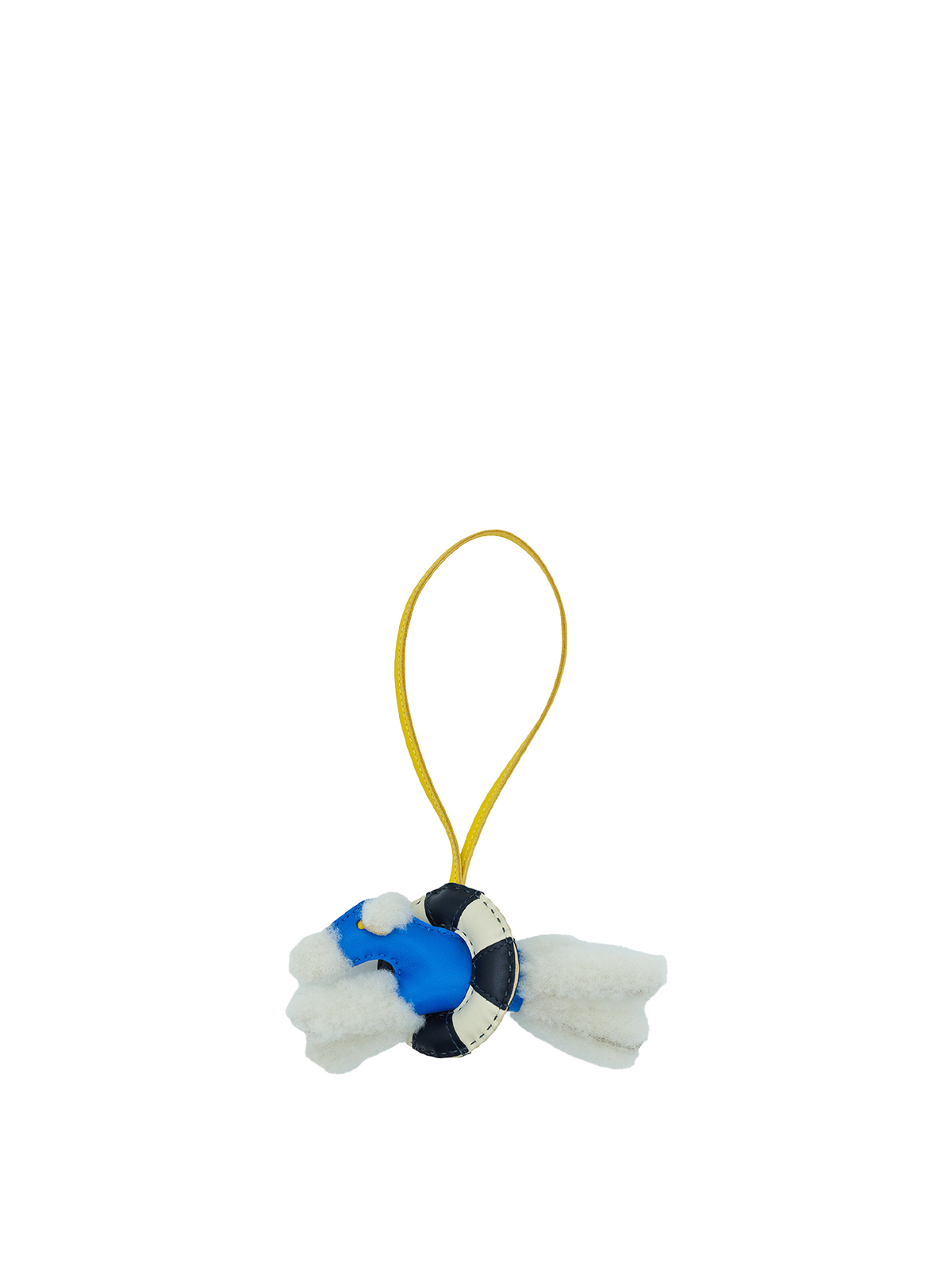 NEW HERMÈS BUDY A LA MER CHARM ÉCRU/ BLEU HYDRA/ JAUNE DE NAPLES/ BLEU NUIT /CRAIE SWIFT