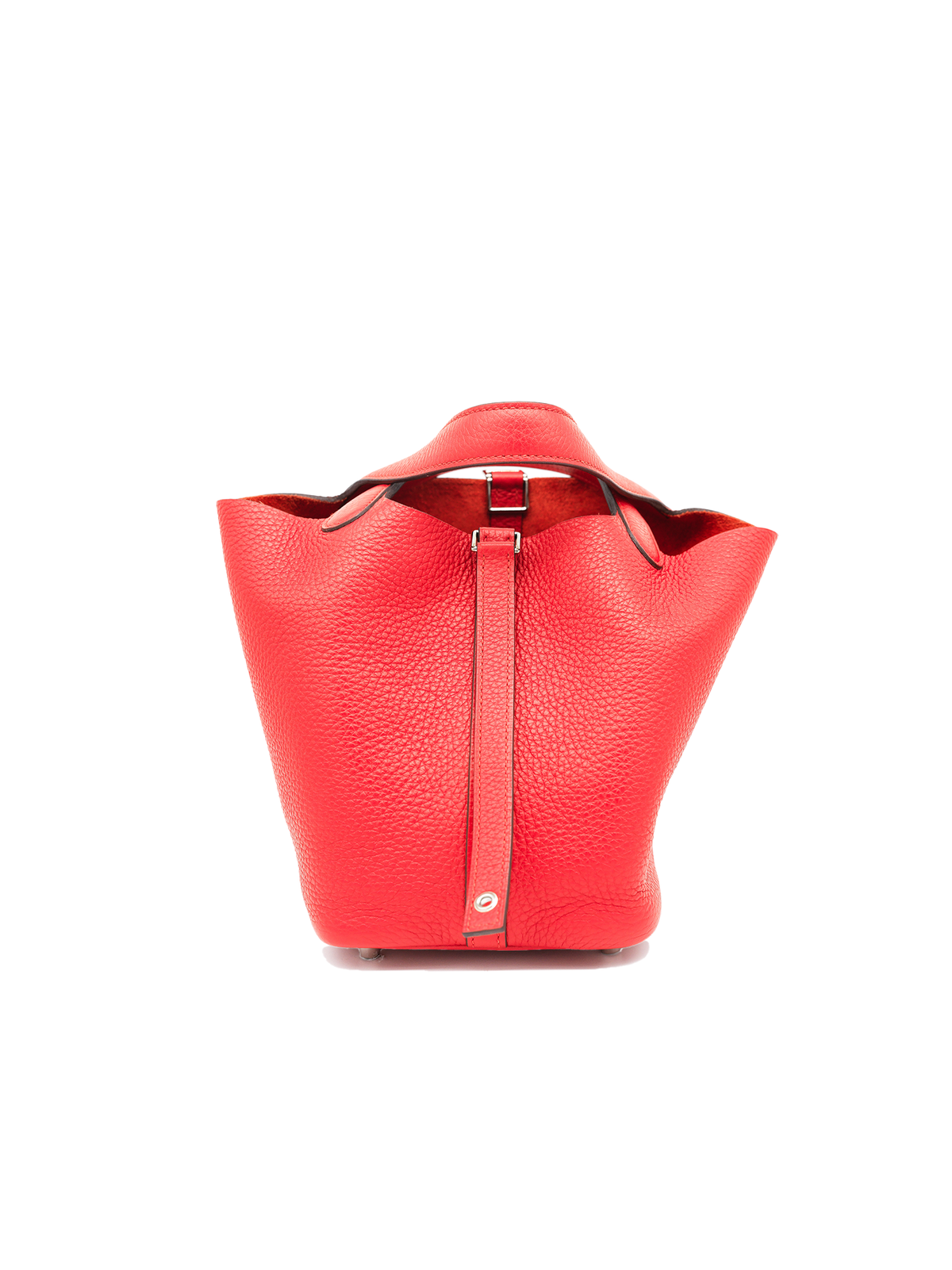 PRE-LOVED HERMÈS PICOTIN 18 TAURILLON CLEMENCE ROUGE DE COEUR PHW