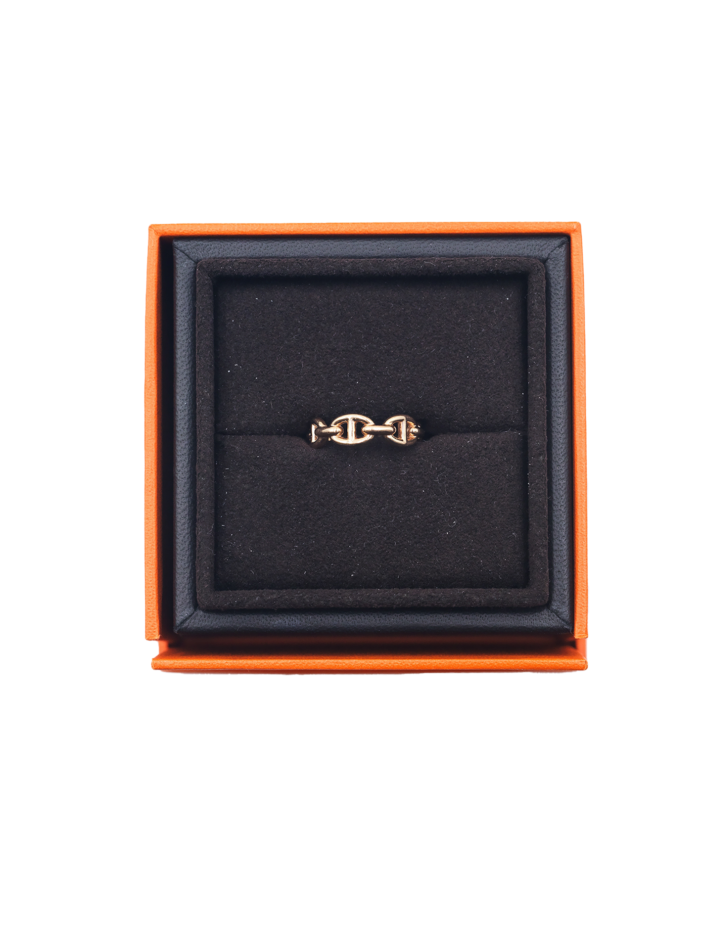 NEW CHAINE D'ANCRE ENCHAINEE RING ROSE GOLD SIZE 51