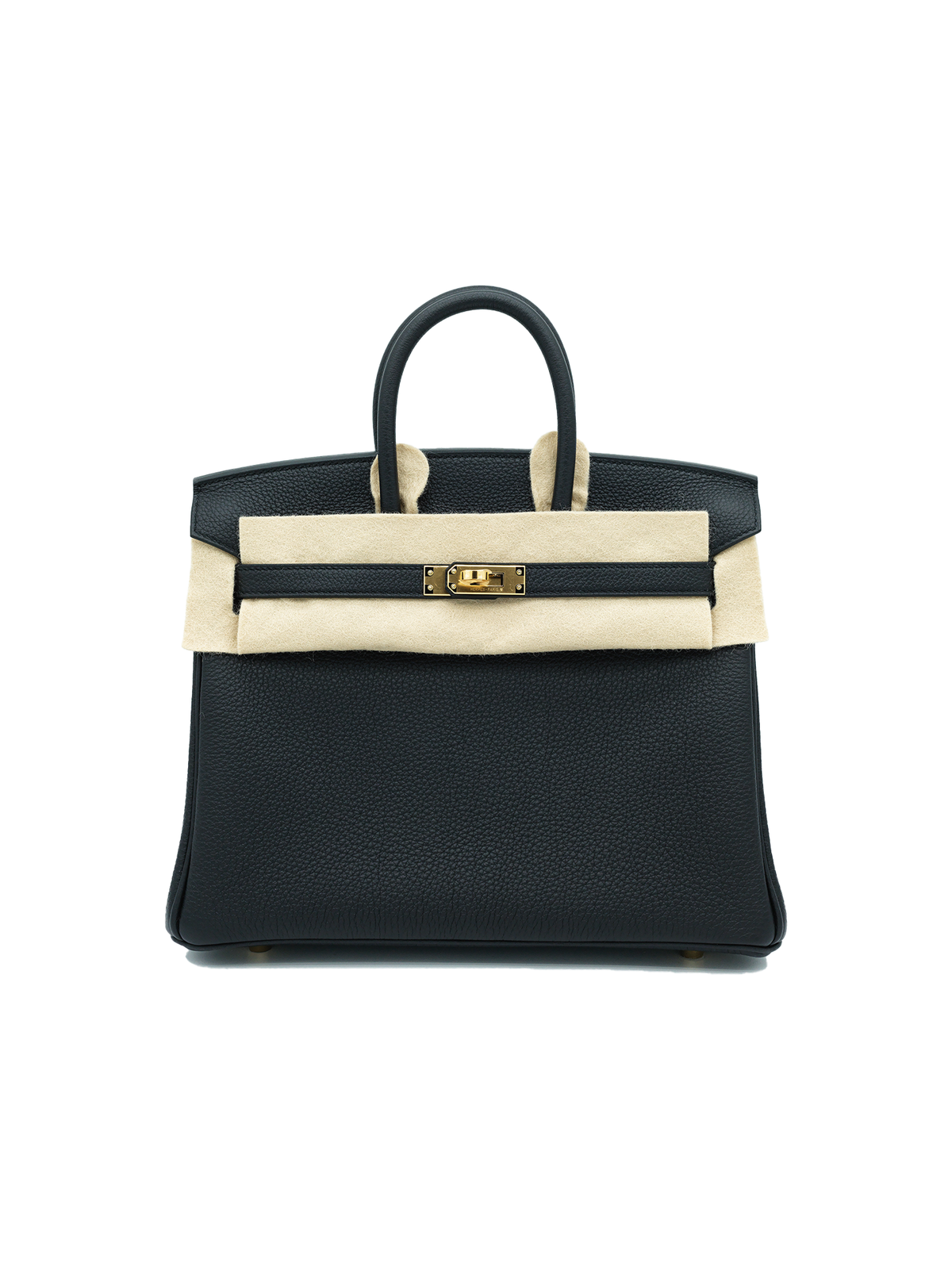 NEW HERMÈS BIRKIN 25 TOGO BLACK GHW