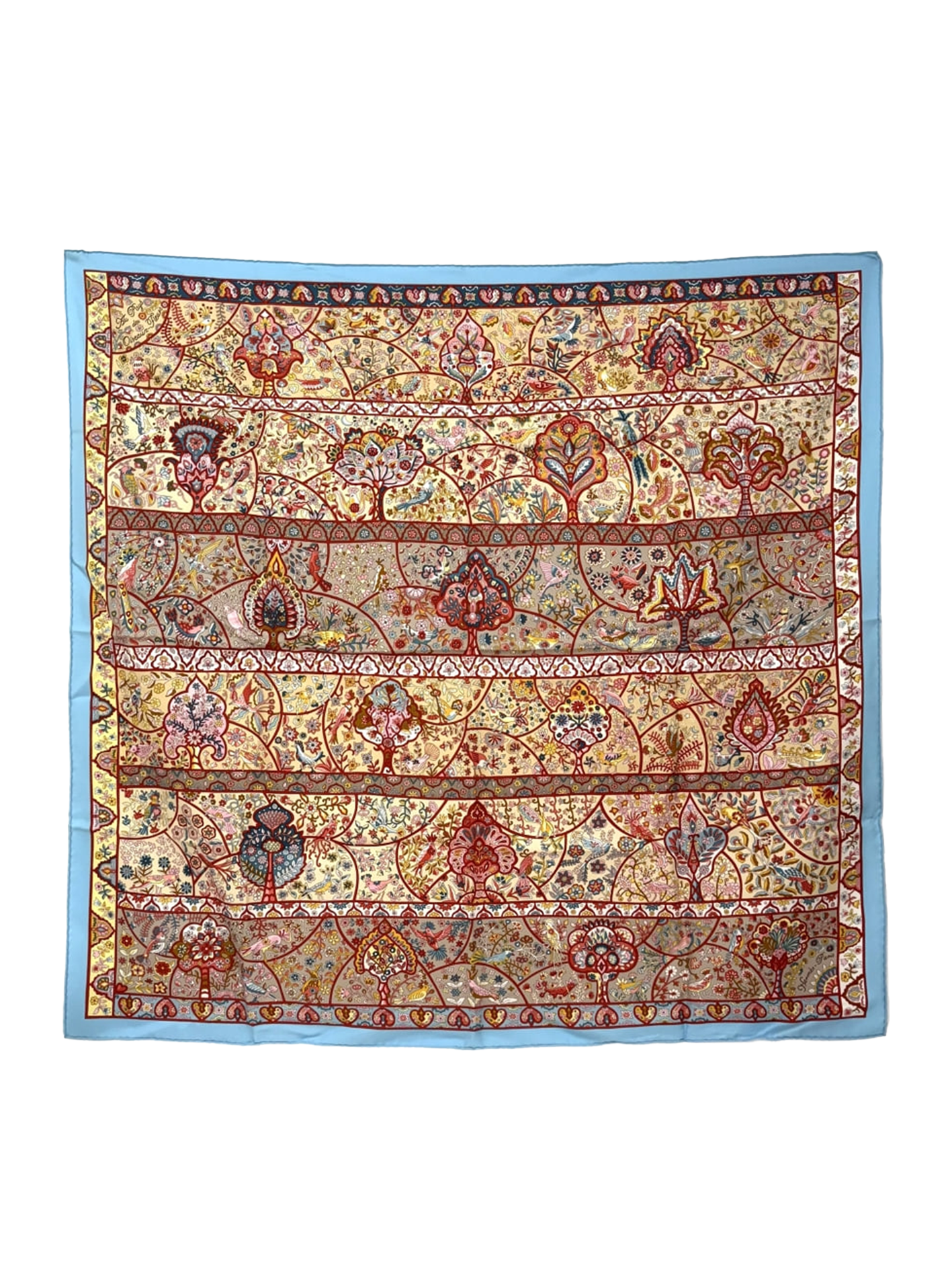 NEW HERMÈS AU PAYS DES OISEAUX SCARF 140 CM