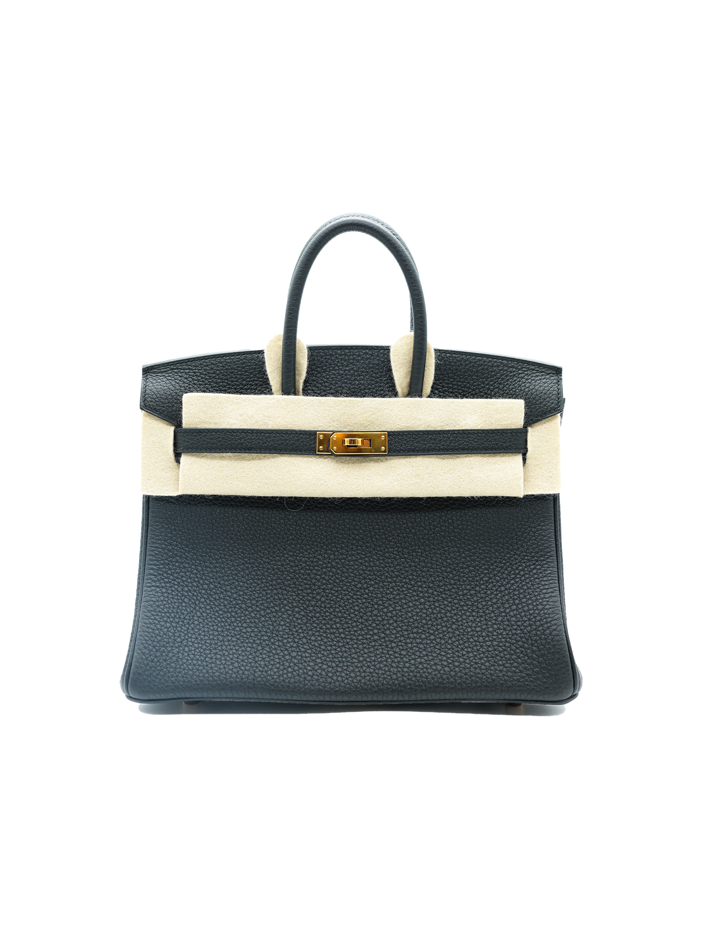 PRE-LOVED HERMÈS BIRKIN 25 TOGO BLACK RGHW