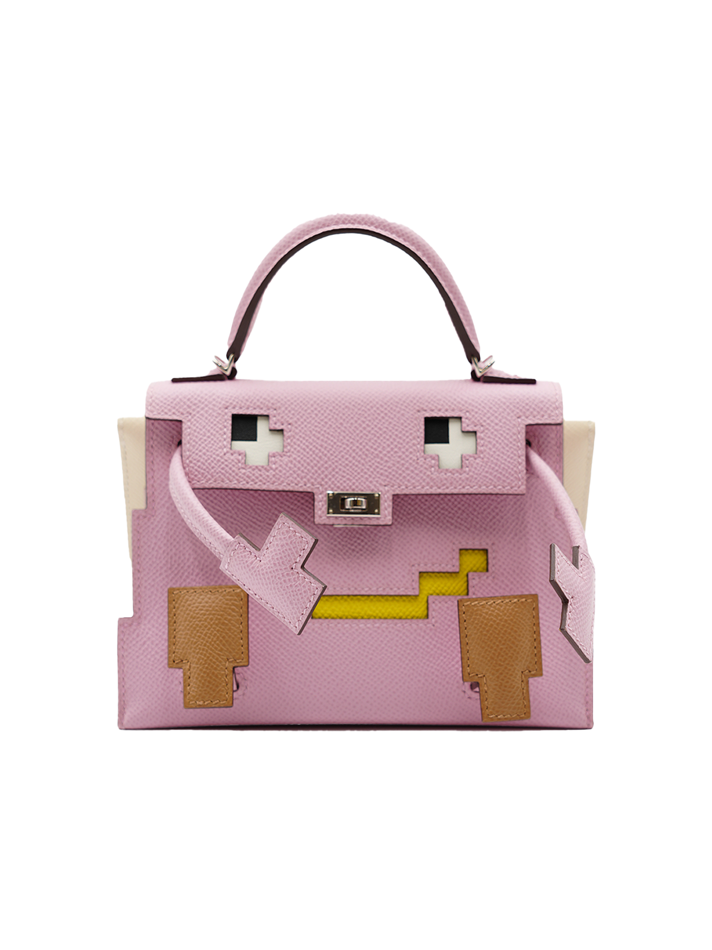 PRE-LOVED HERMÈS KELLY DOLL EPSOM MAUVE SYLVESTRE PHW