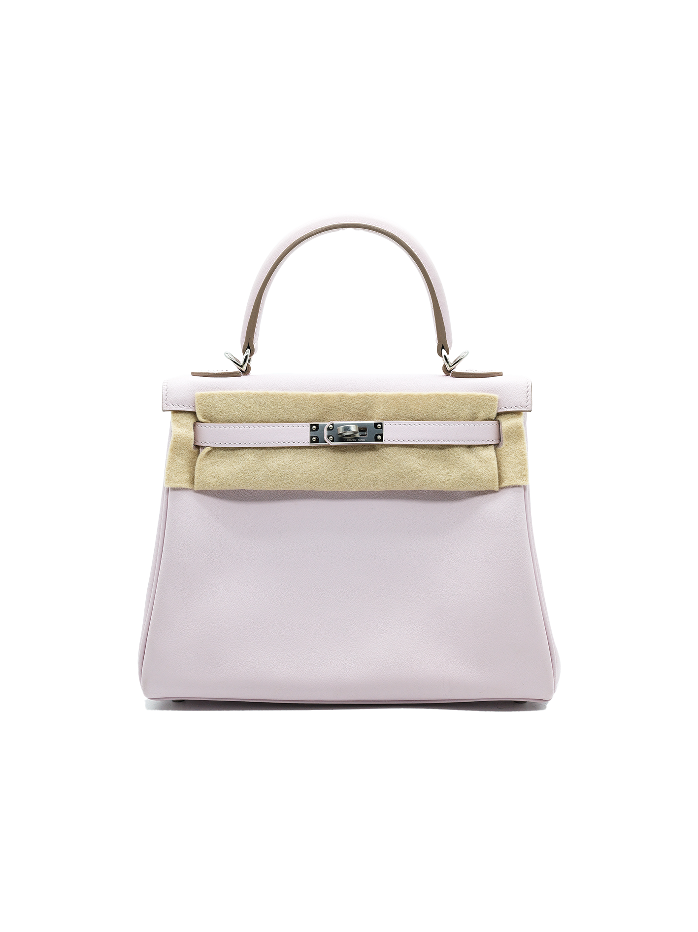 PRE-LOVED HERMÈS KELLY 25 SWIFT MAUVE PALE PHW