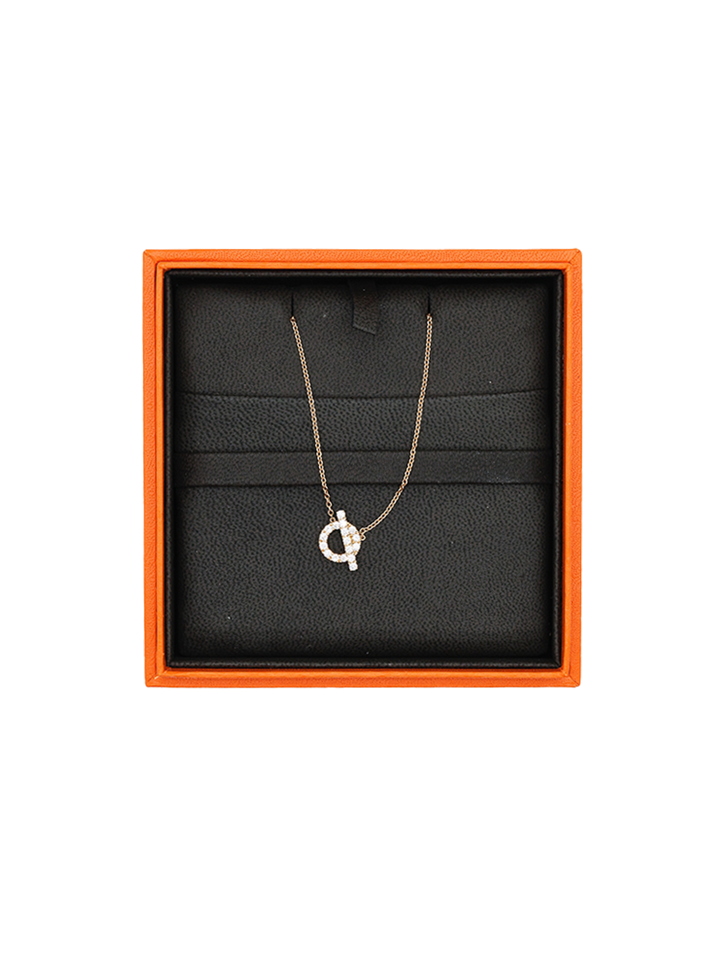 PRE-LOVED HERMÈS FINESSE PENDANT WITH DIAMOND RGHW