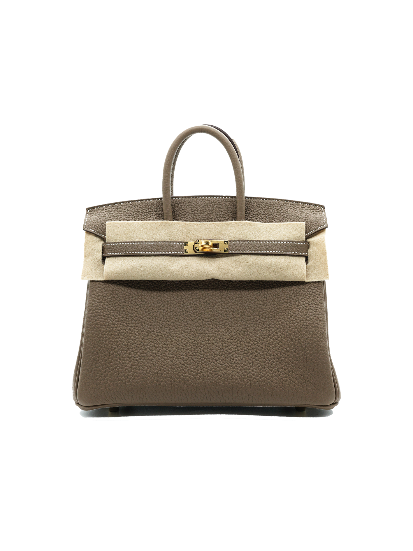 NEW HERMÈS BIRKIN 25 TOGO ETOUPE GHW