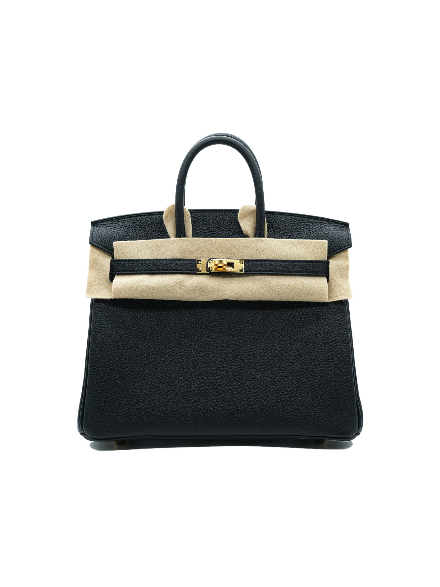 NEW HERMÈS BIRKIN 25 TOGO BLACK GHW