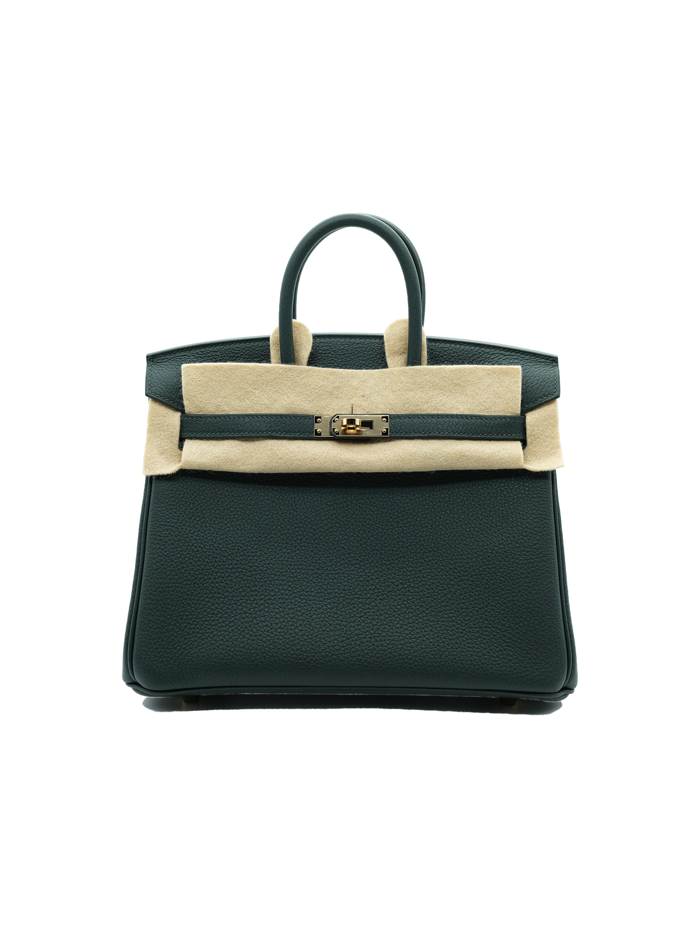 PRE-LOVED HERMÈS BIRKIN 25 TOGO VERT MANGROVE GHW