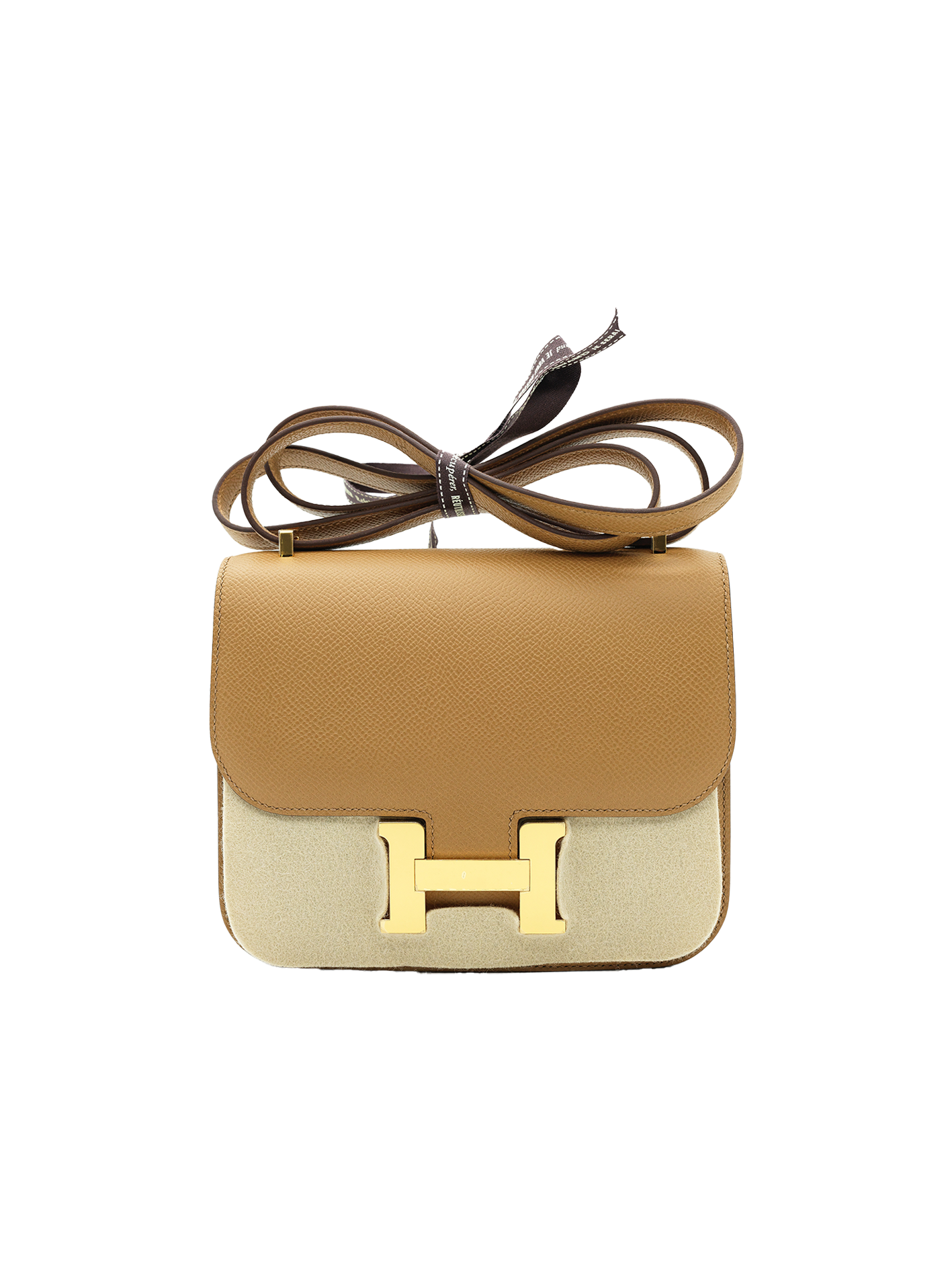 NEW HERMÈS CONSTANCE 19 EPSOM BISCUIT GHW