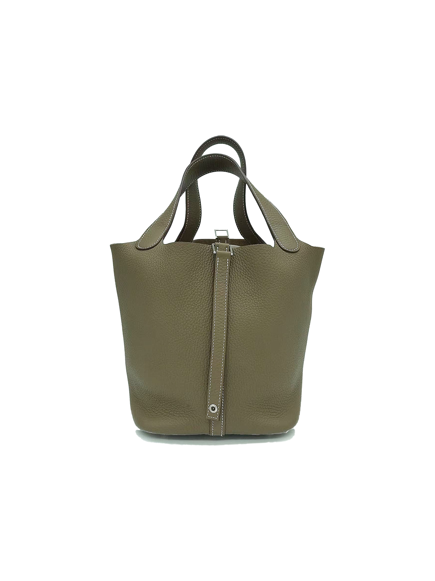 PRE-LOVED HERMÈS PICOTIN 22 TAURILLON CLEMENCE ETOUPE PHW