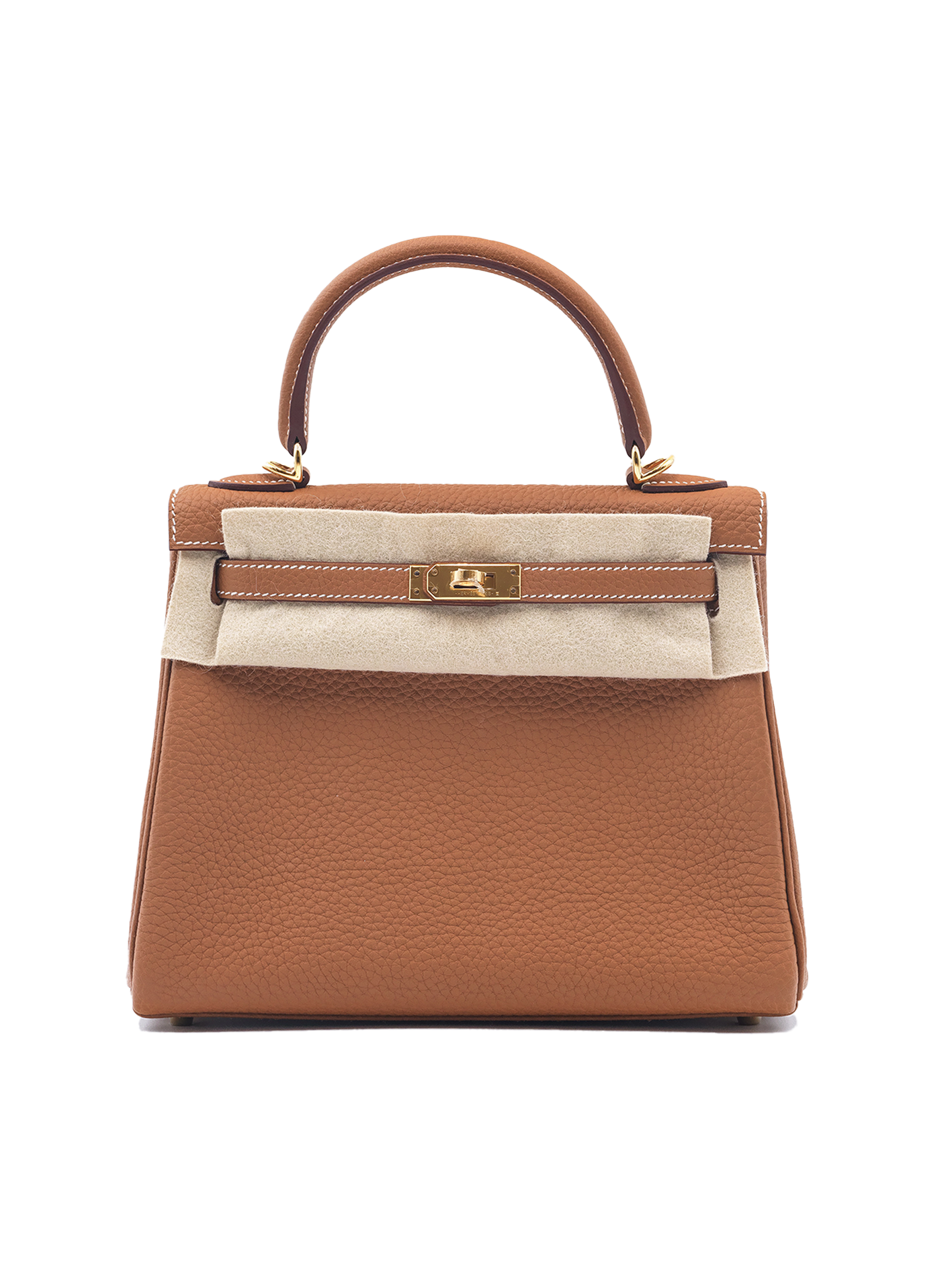 USED HERMES KELLY 25 TOGO GOLD GHW