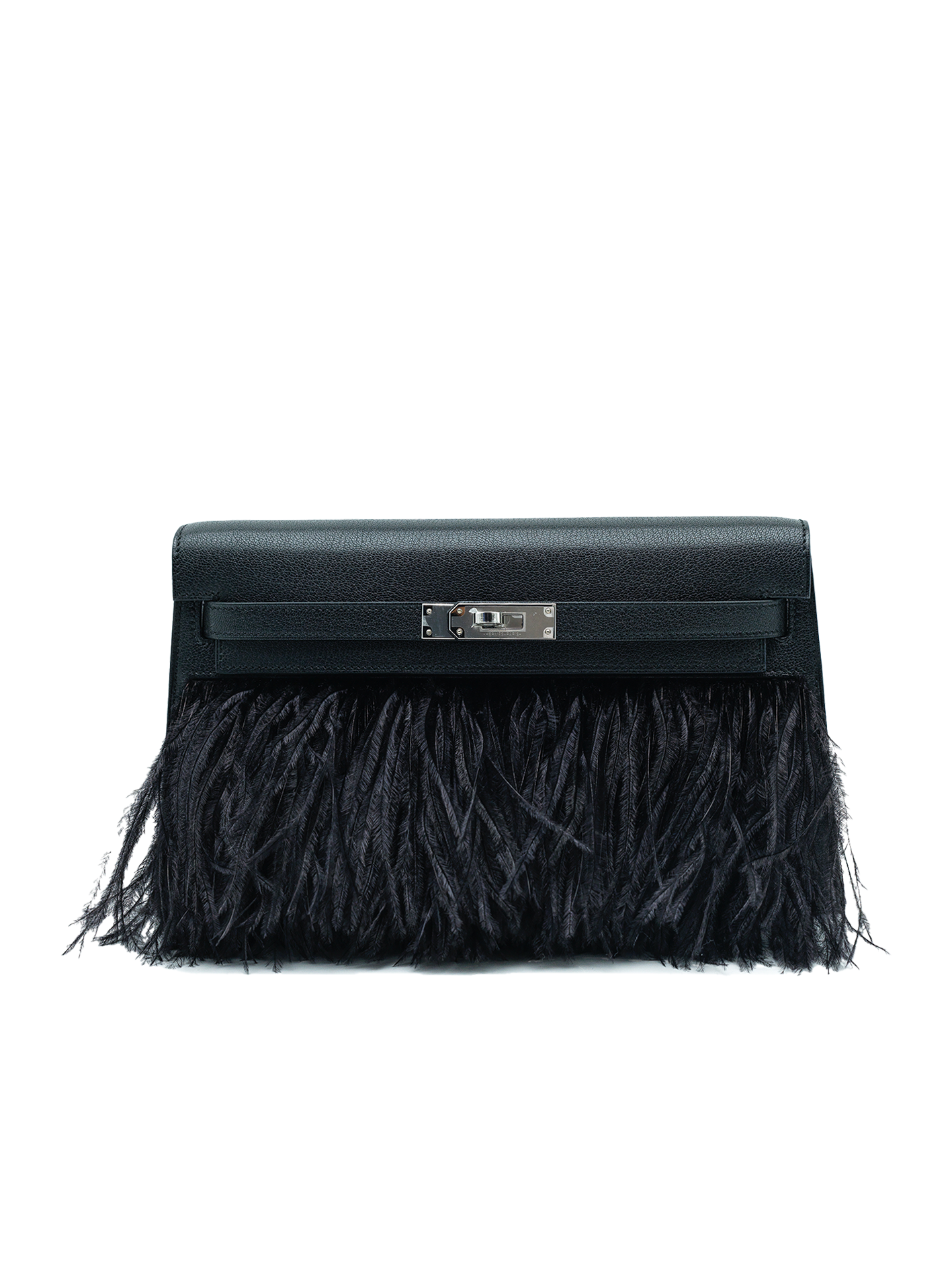 NEW HERMÈS KELLY ELAN CHAMKILA BLACK PHW