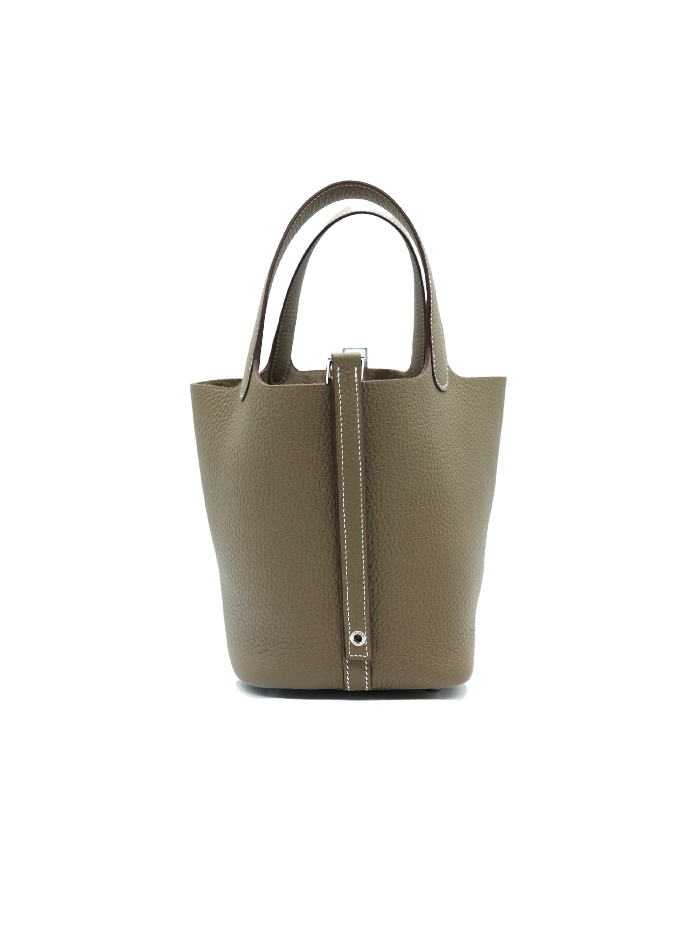 NEW HERMÈS PICOTIN 18 TAURILLON CLEMENCE ETOUPE PHW