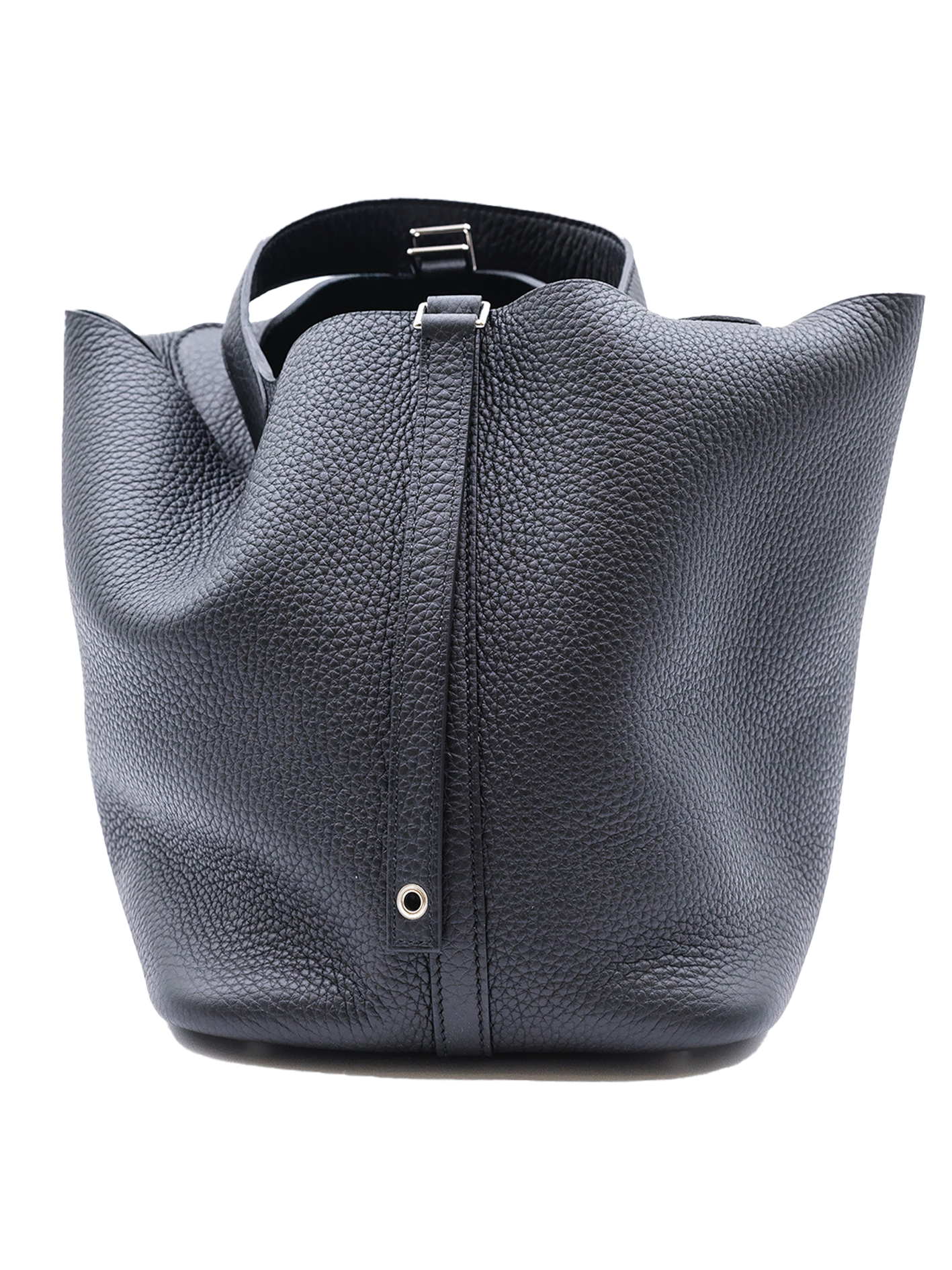NEW HERMES PICOTIN 22 TAURILLON CLEMENCE BLACK PHW