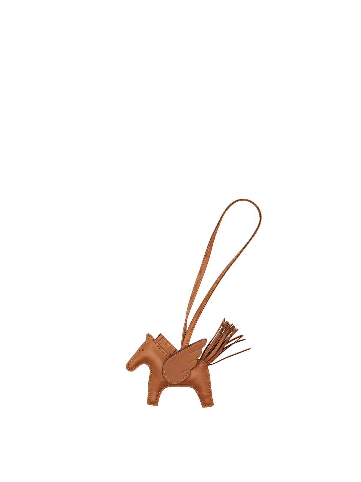 NEW HERMÈS RODEO PEGASE CHARM GOLD SWIFT