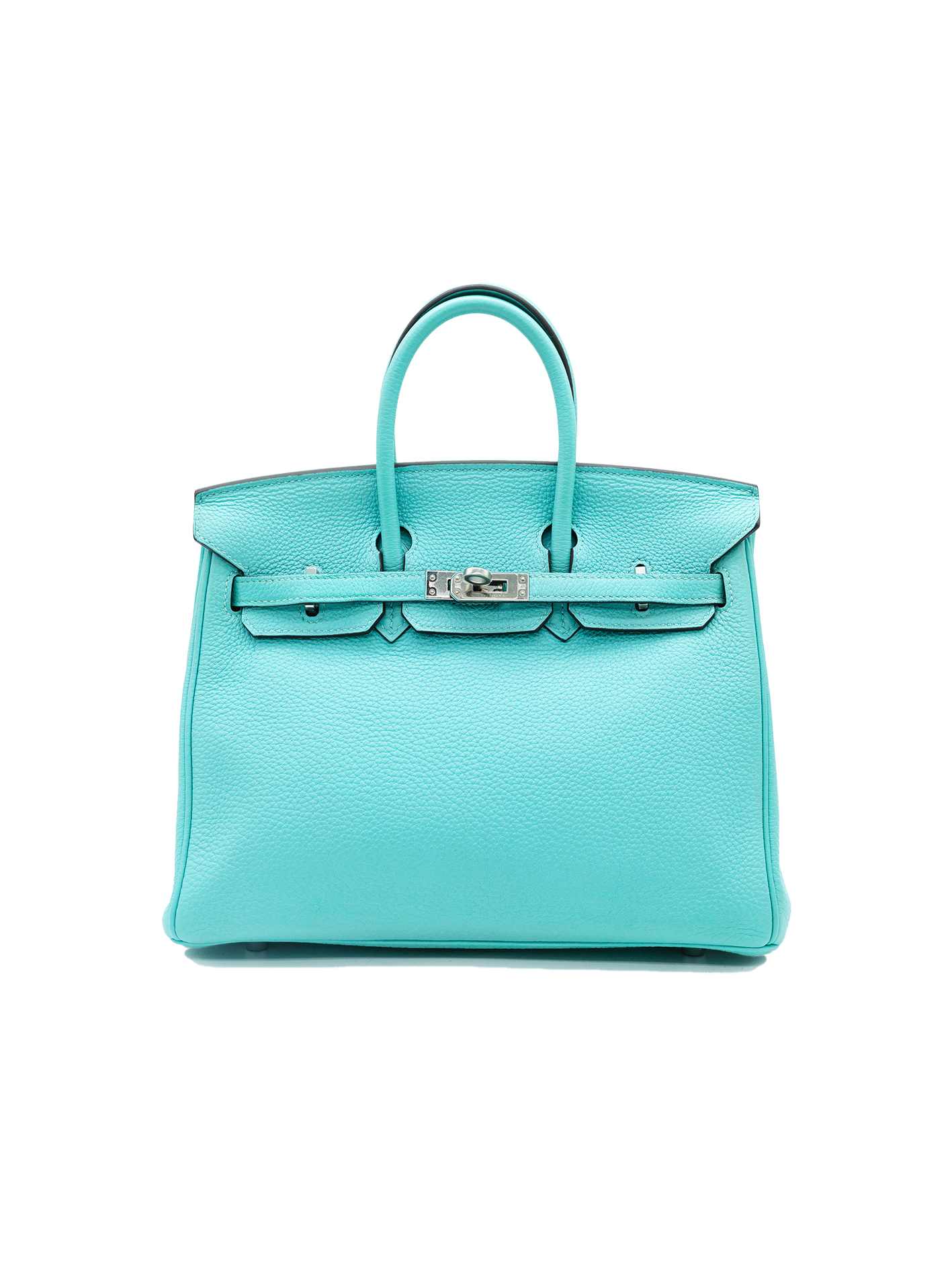 PRE-LOVED HERMÈS BIRKIN 25 TOGO BLEU ATOLL PHW