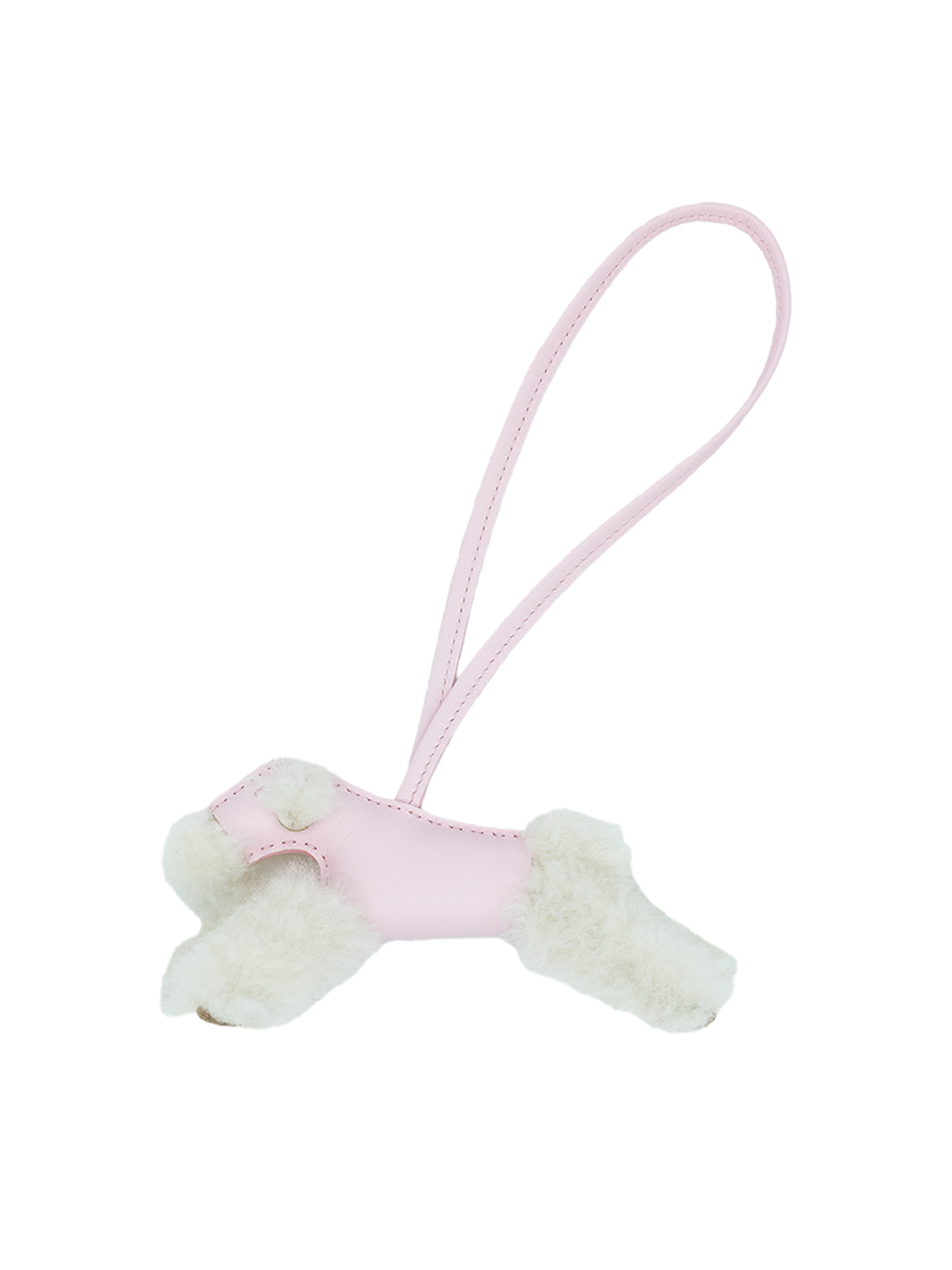 NEW HERMÈS BUDY CHARM ROSE DARLING SWIFT