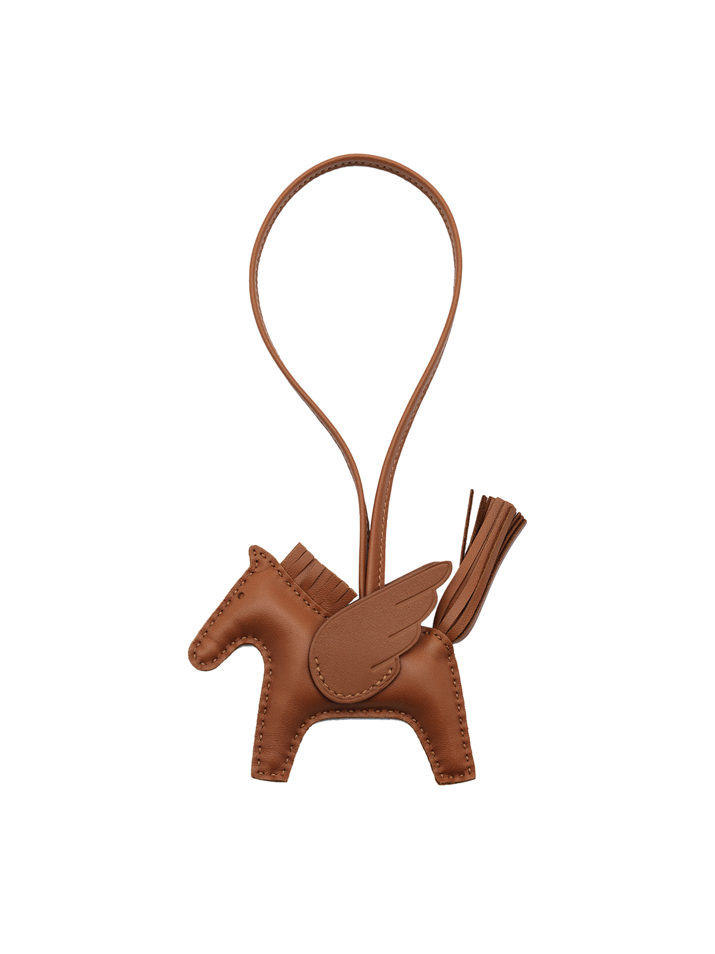 NEW HERMÈS RODEO PEGASE CHARM GOLD SWIFT