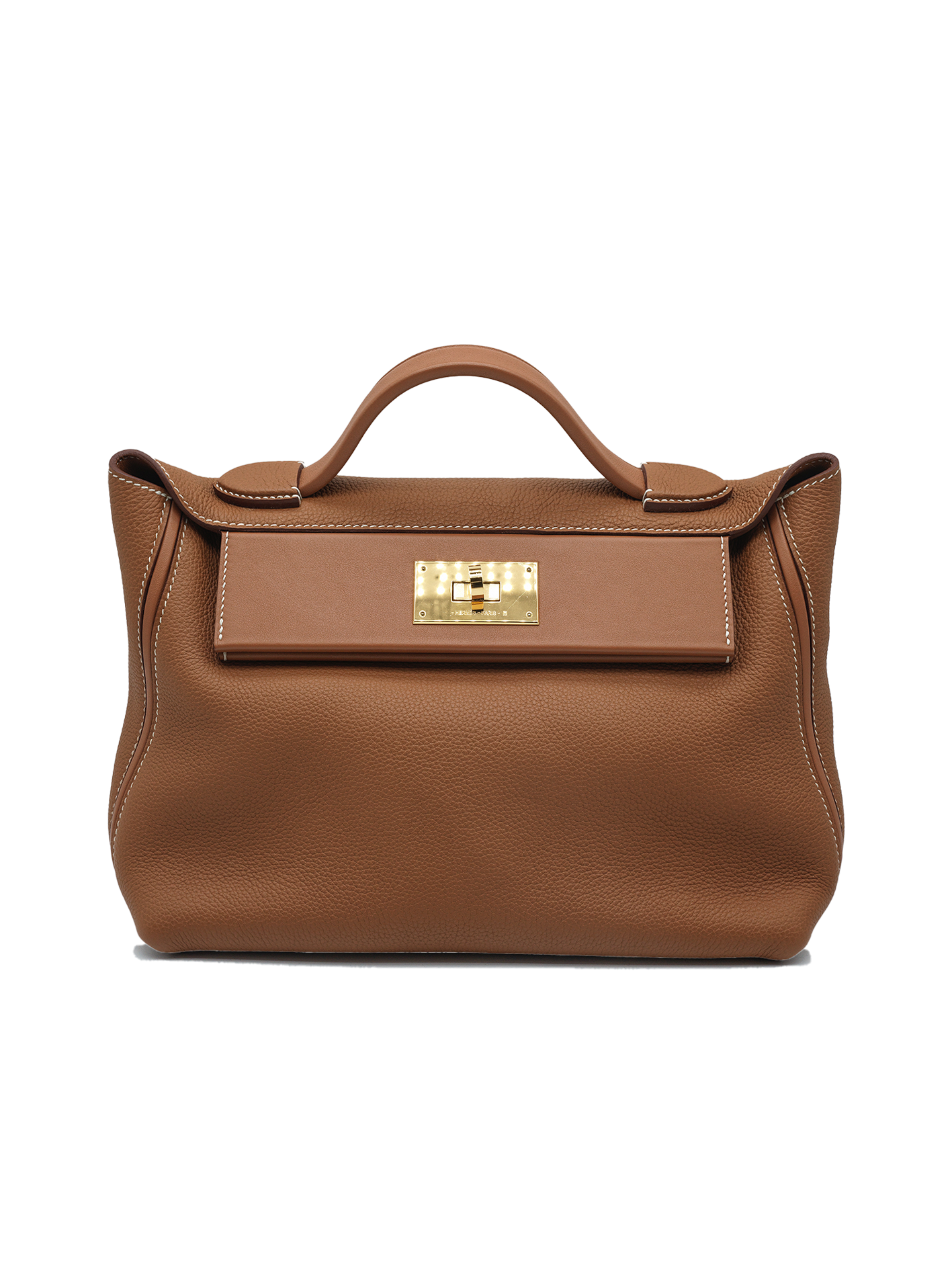 PRE-LOVED HERMÈS 2424 SWIFT/ TAURILLON CLEMENCE GOLD GHW