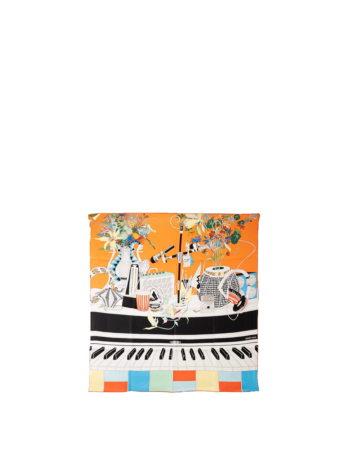 PRE-LOVED HERMÈS VINTAGE EN STUDIO SCARF