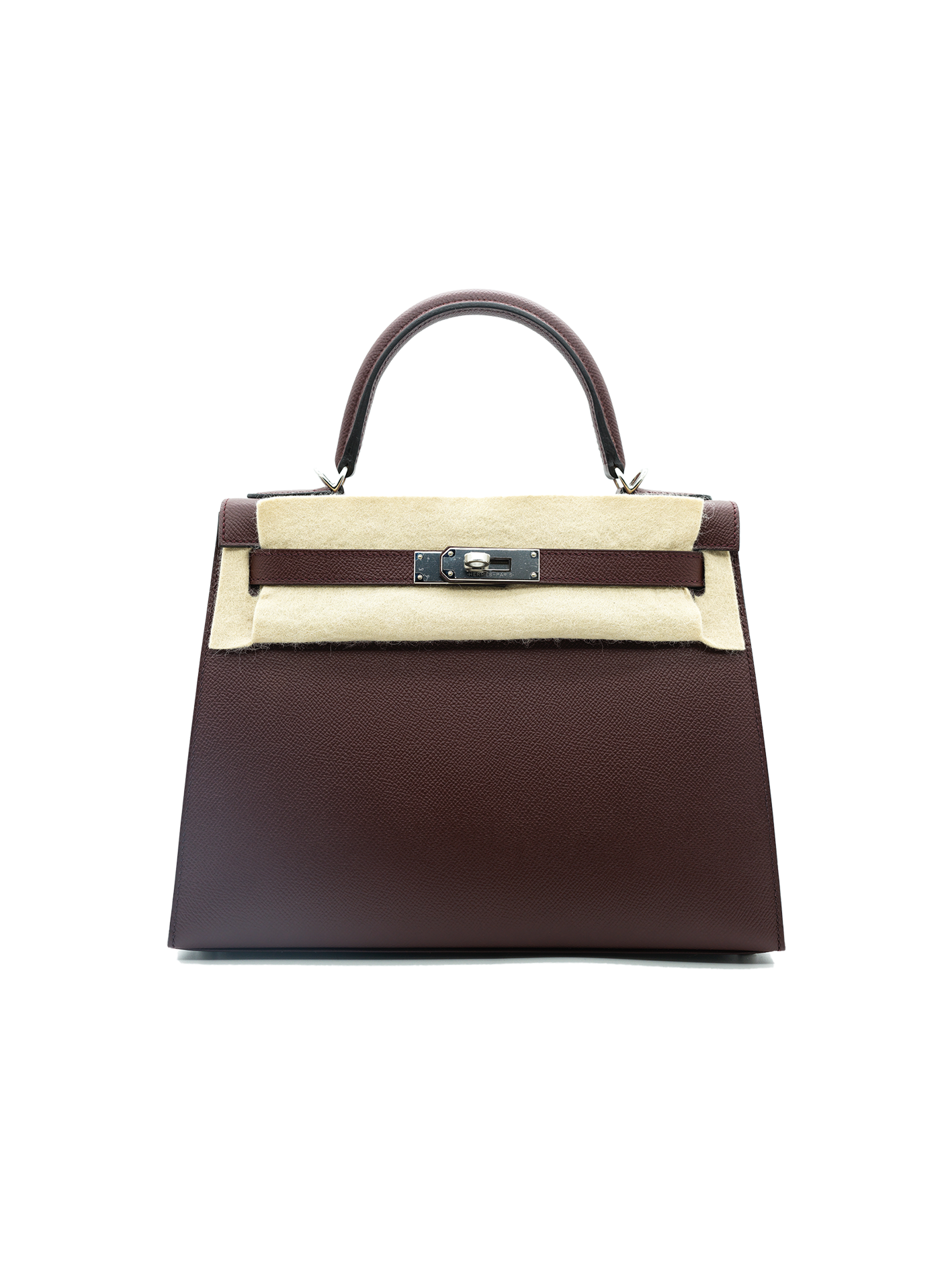 PRE-LOVED HERMÈS KELLY 28 EPSOM BORDEAUX PHW
