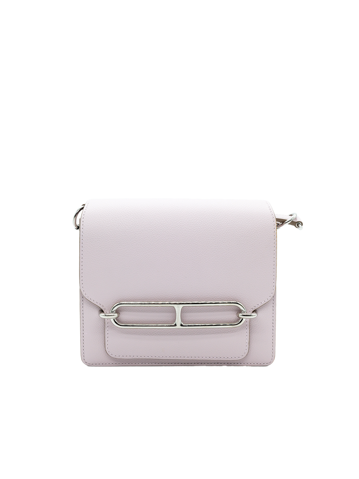 PRE-LOVED HERMÈS MINI ROULIS EVERCOLOR MAUVE PALE PHW